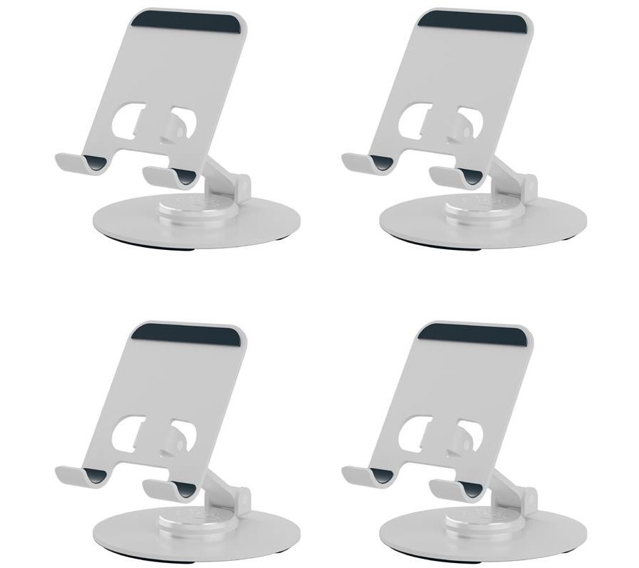 Uncaged Ergonomics 360 Swivel Phone Stand 4 Pack