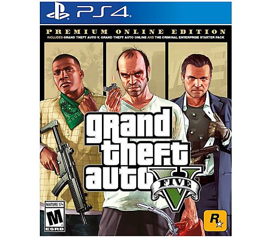 Grand Theft Auto V: Premium Online Edition Gamefor PS4