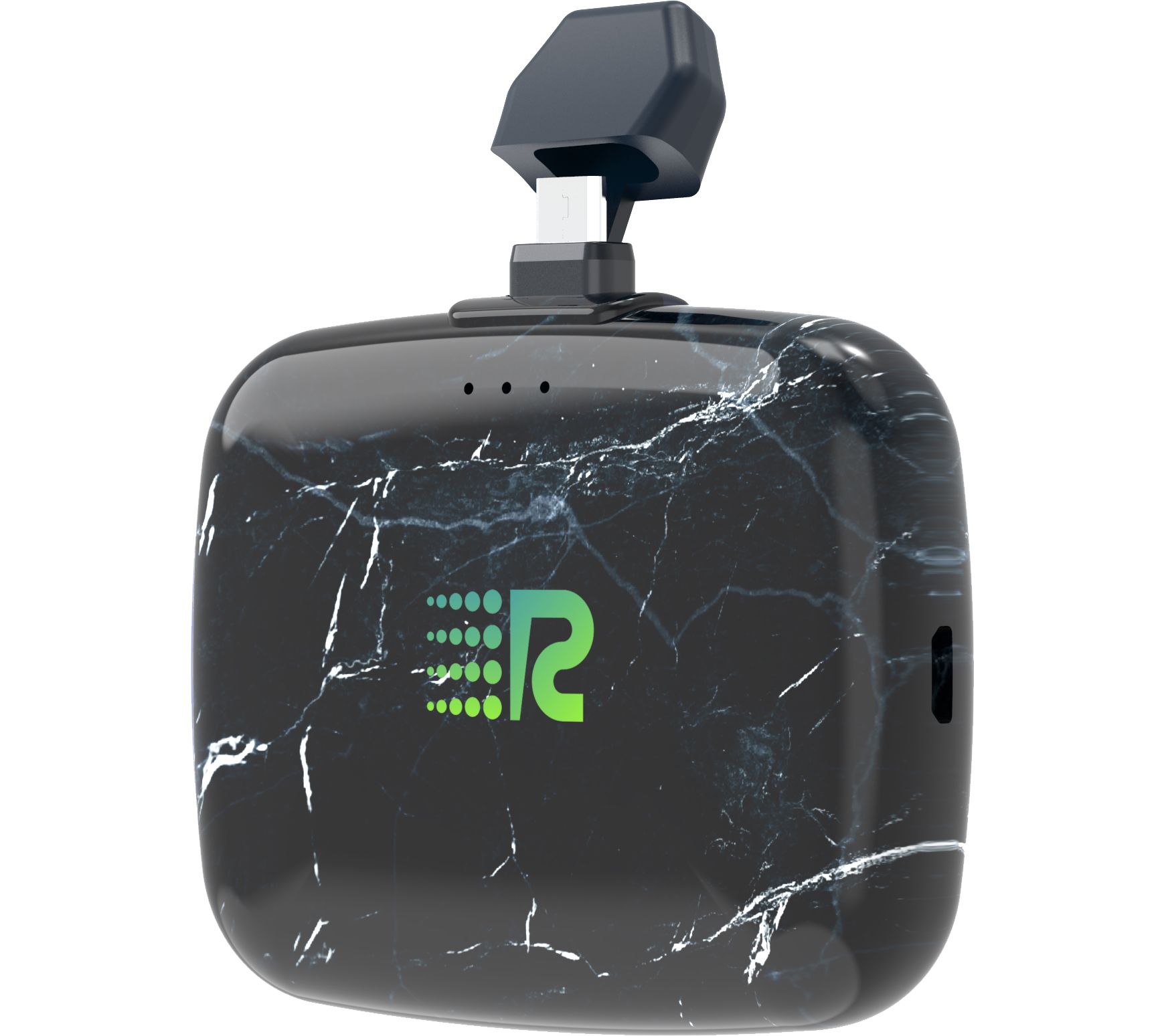 Rush Charge 4000 mAh Portable Charger with Micro USB Tip