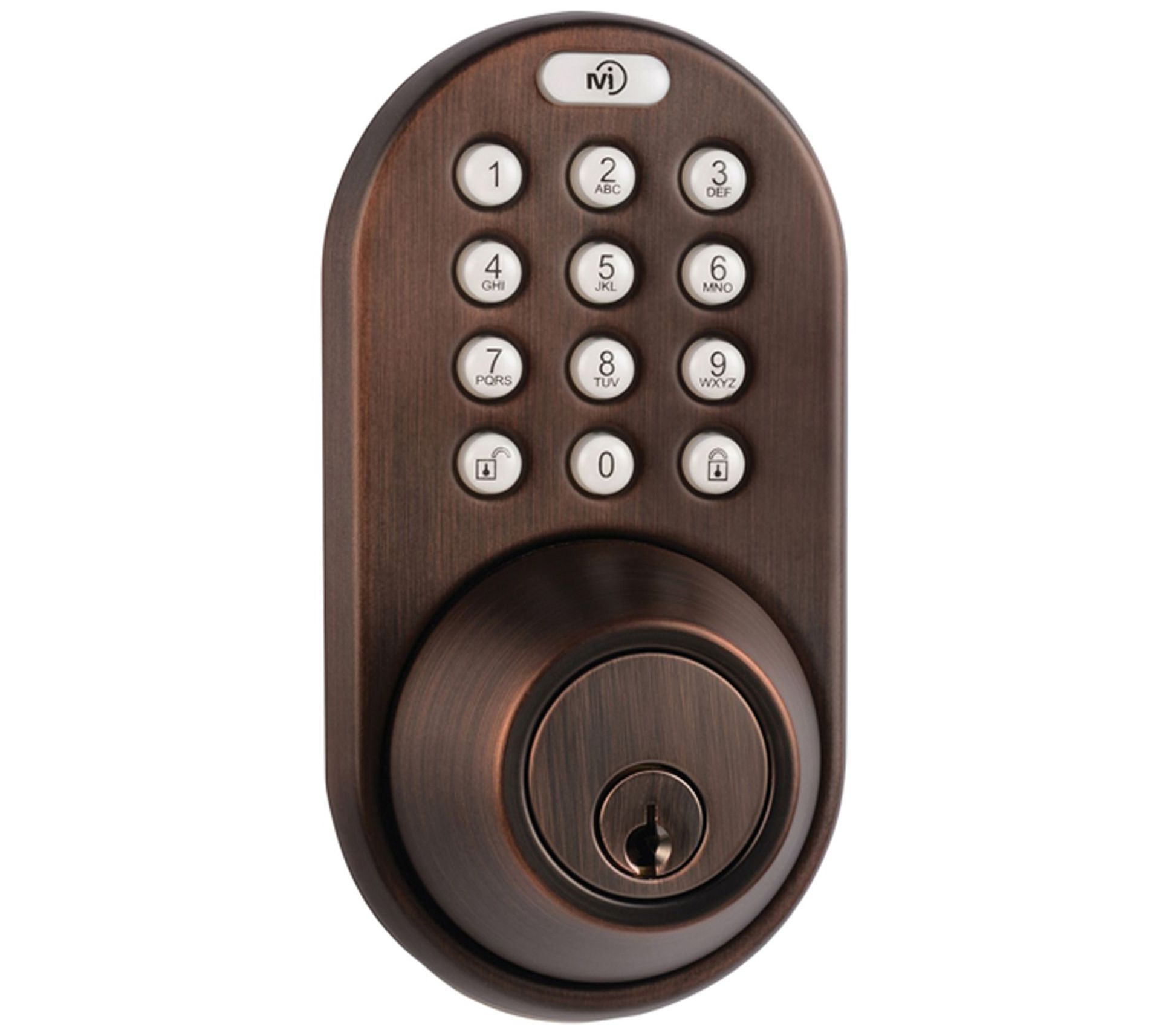 MiLocks X-Series Keypad Deadbolt Door Lock - QVC.com