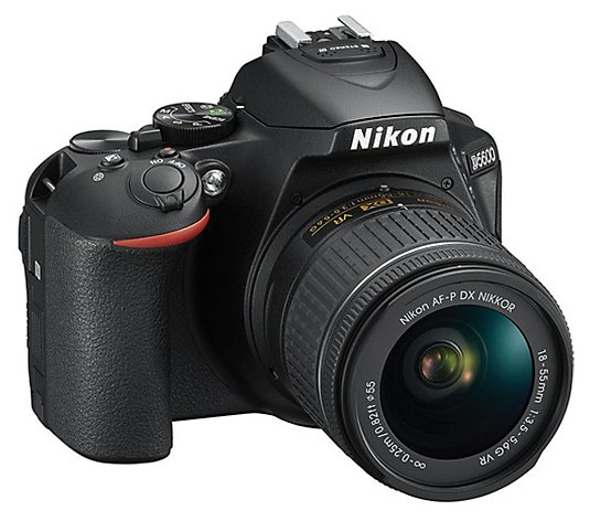 Nikon D5600 DSLR Camera with 18-55mm Lens Bundl e - QVC.com