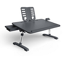  Total Desk Portable Organizing Desk with Adjustable Stand - E237272