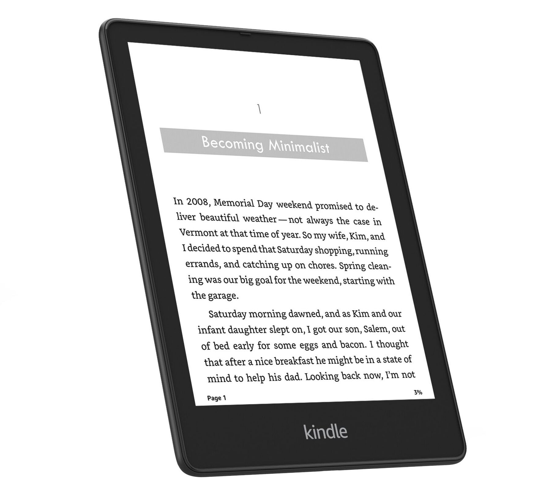 Amazon Kindle Paperwhite Signature Edition 32 G B - QVC.com