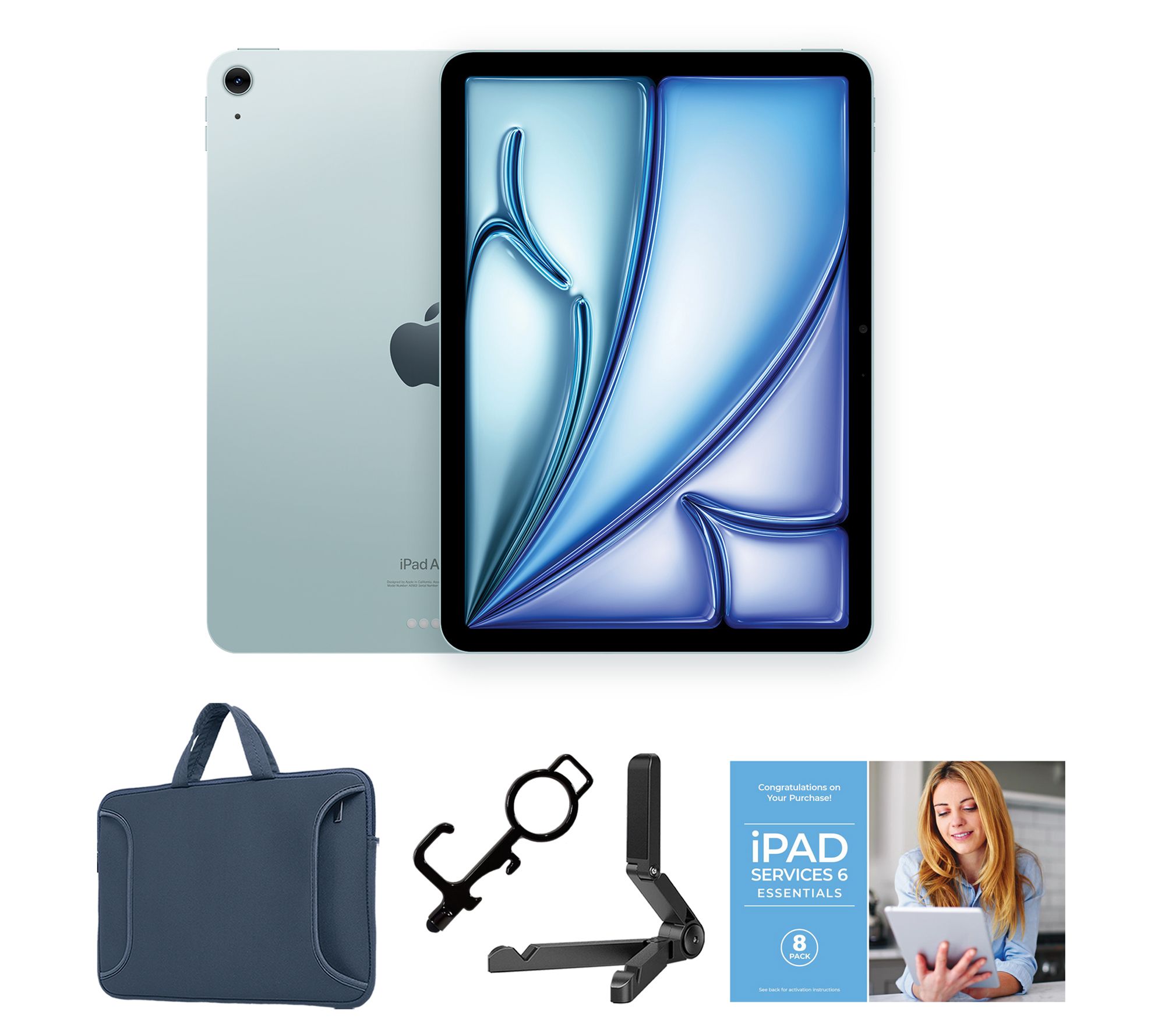 Apple iPad Air 11" M2 128GB Wi-Fi +Cellular Bundle