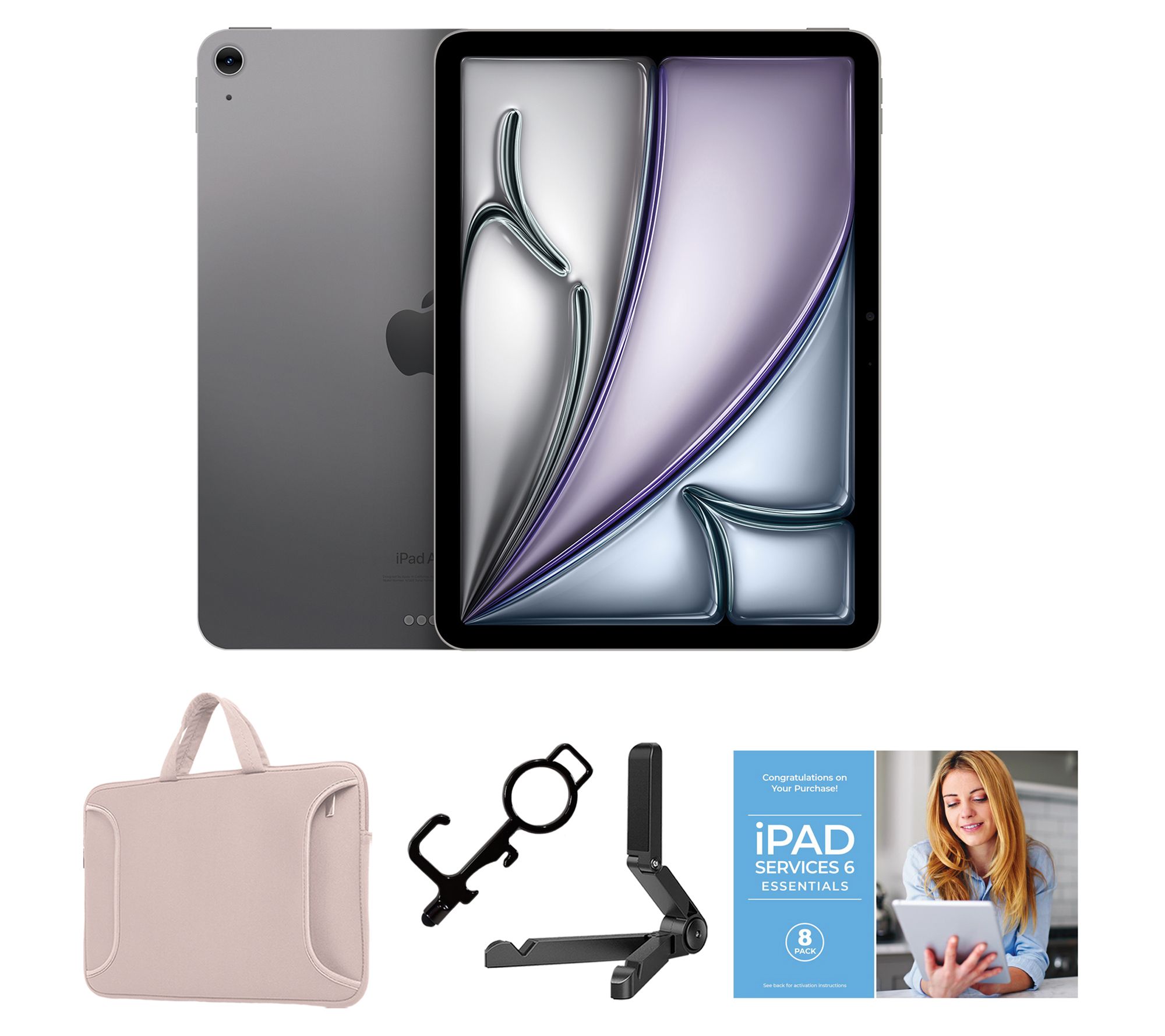 Apple iPad Air 11" M2 128GB Wi-Fi +Cellular Bundle