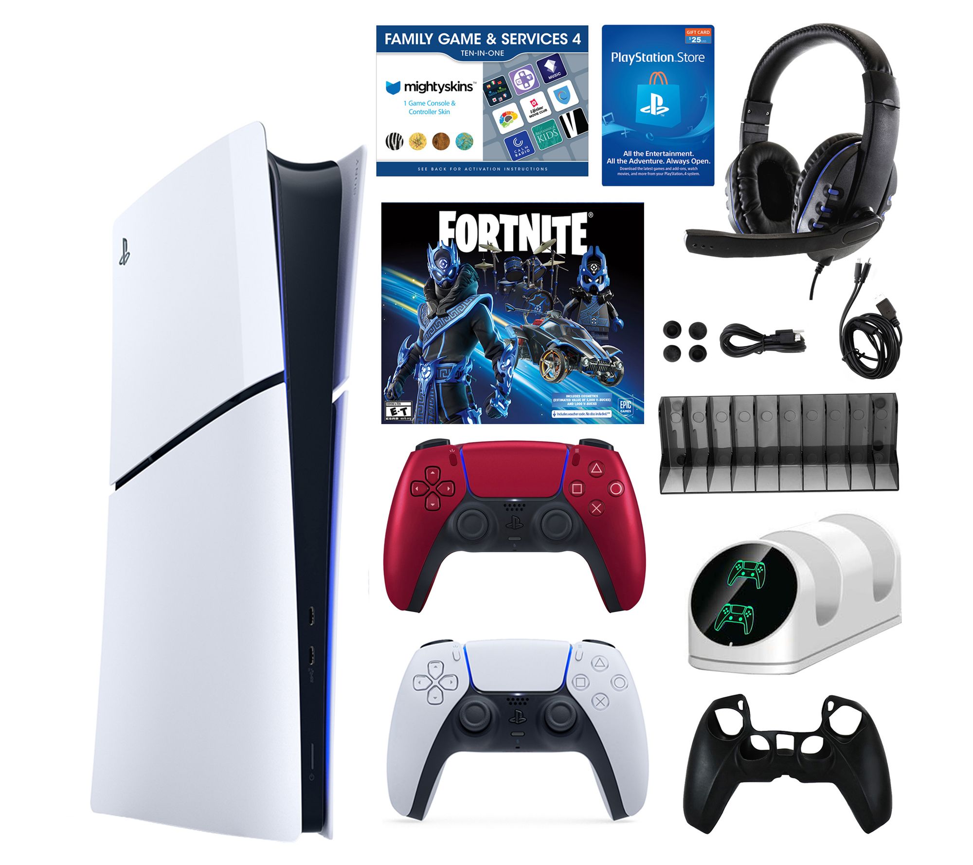 Brand new 2 game + controller outlets bundle