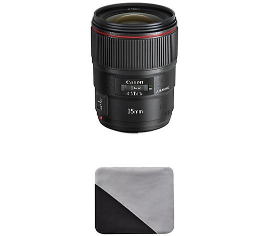 Canon EF 35mm f/1.4L II USM Lens Bundle - QVC.com