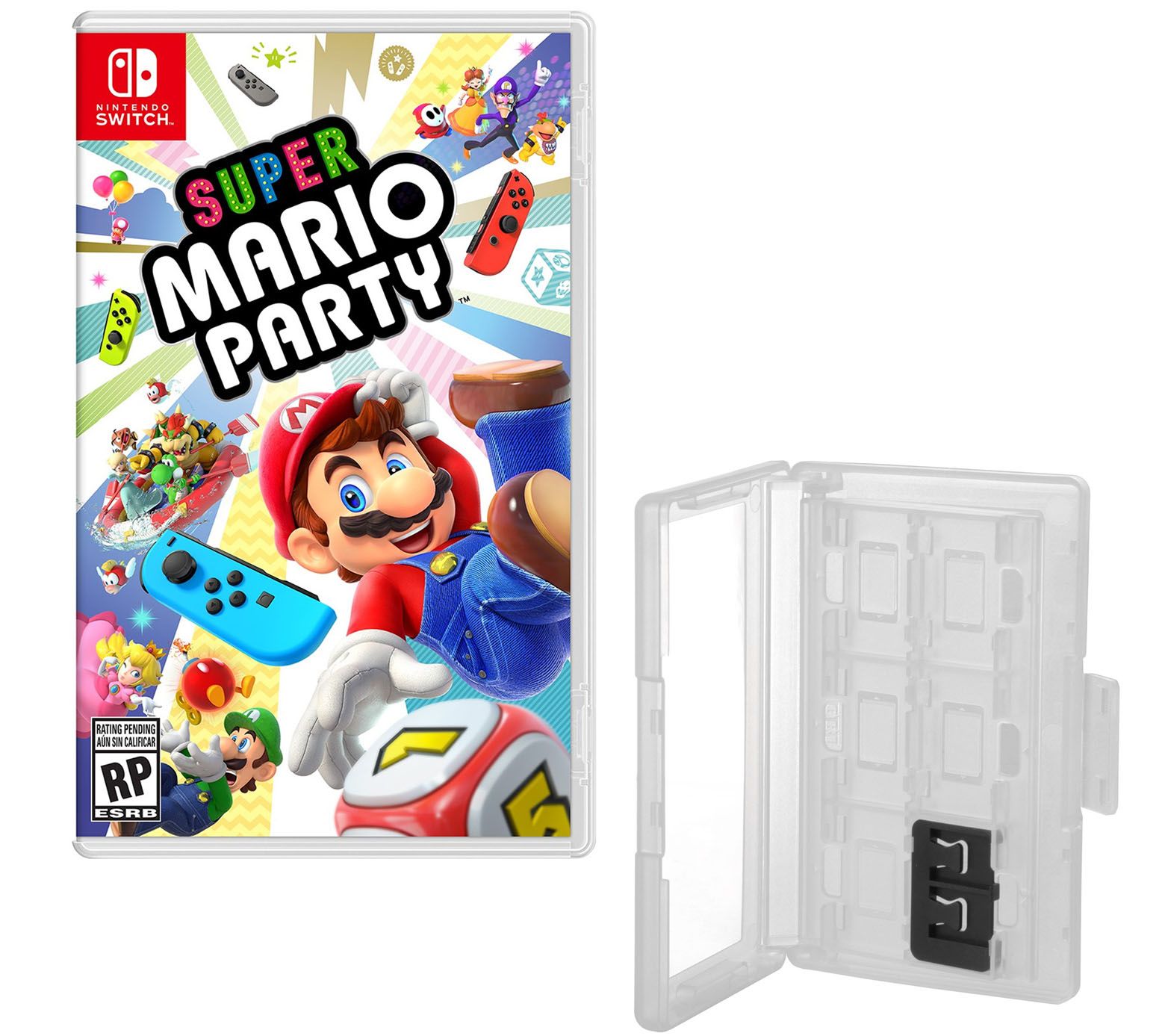 Mario Party & Game Caddy - - QVC.com