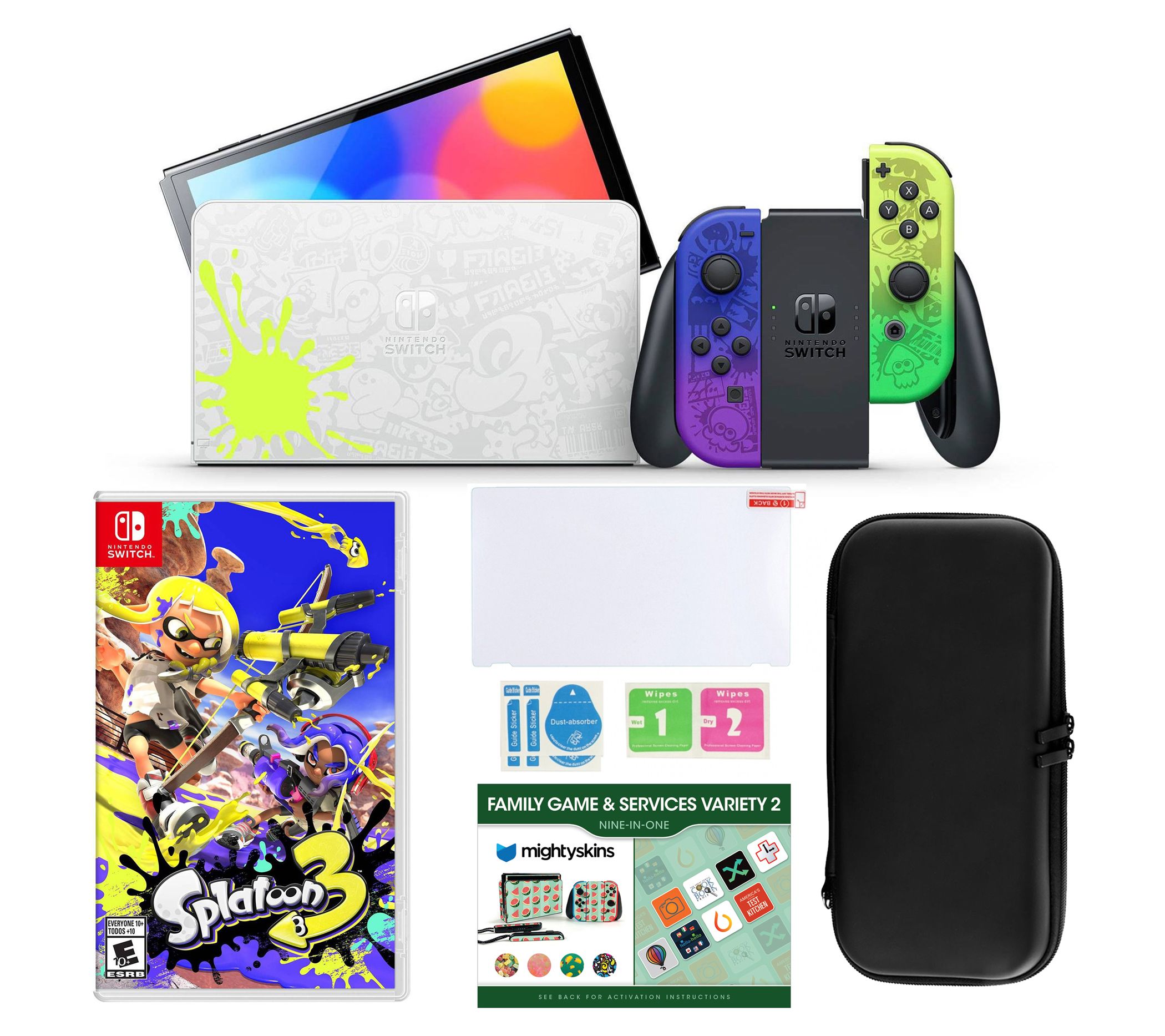 Consola de jogos Nintendo Switch OLED Splatoon 3 (versão japonesa)