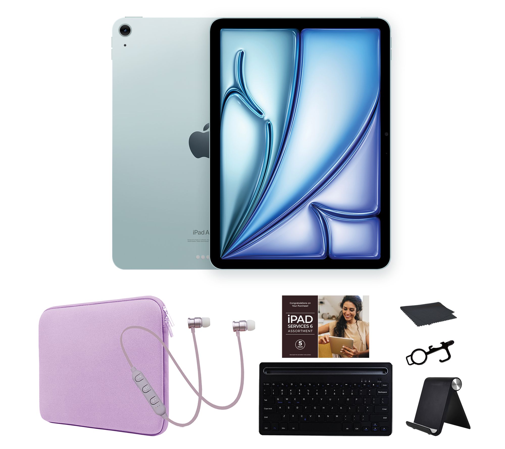 Apple iPad Air 11" M3 128GB Wifi + Cellular Bundle