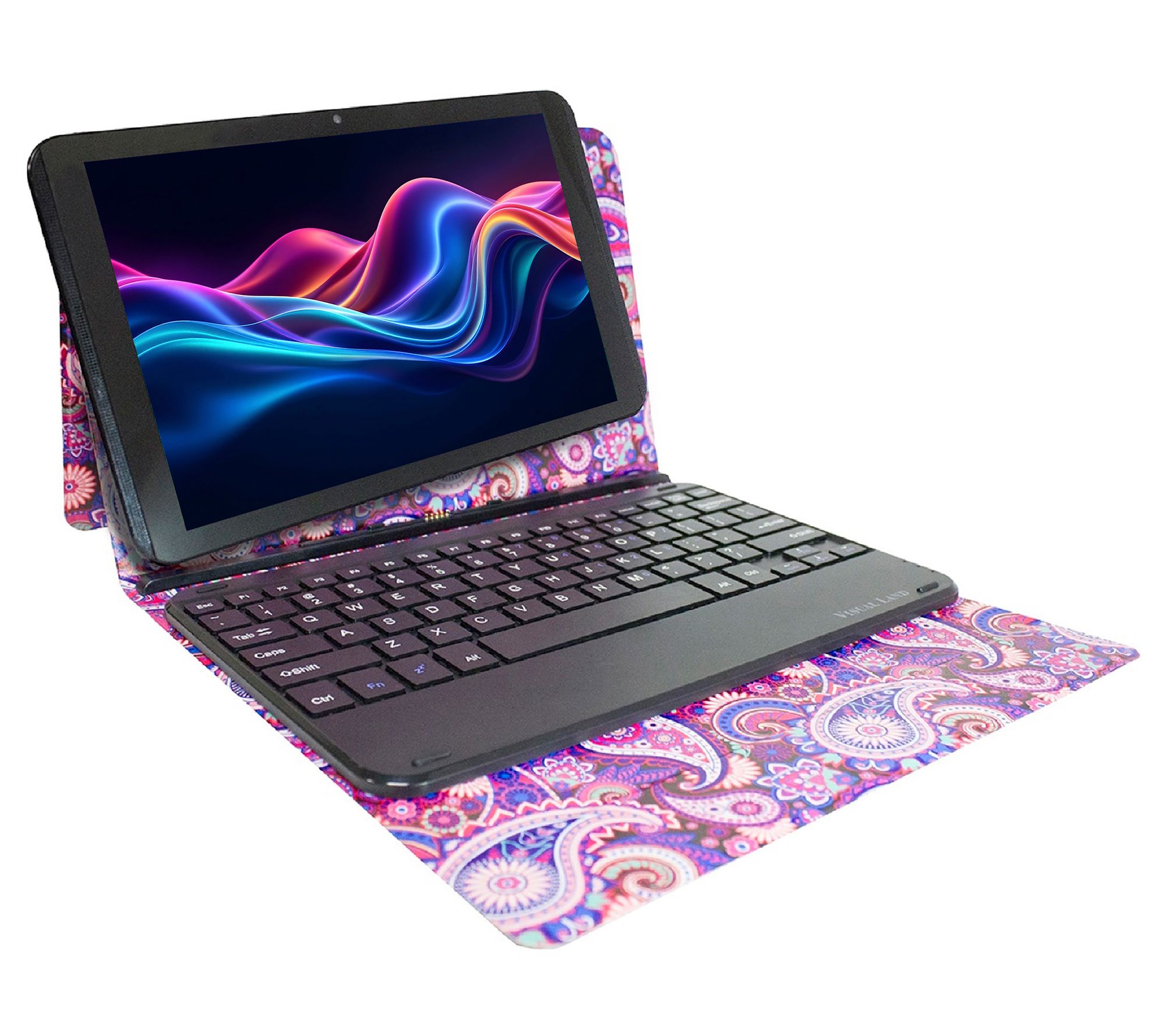 Visual Land Prestige 10.1" Octo-Core 256GB Tablet w/ Keyboard Case