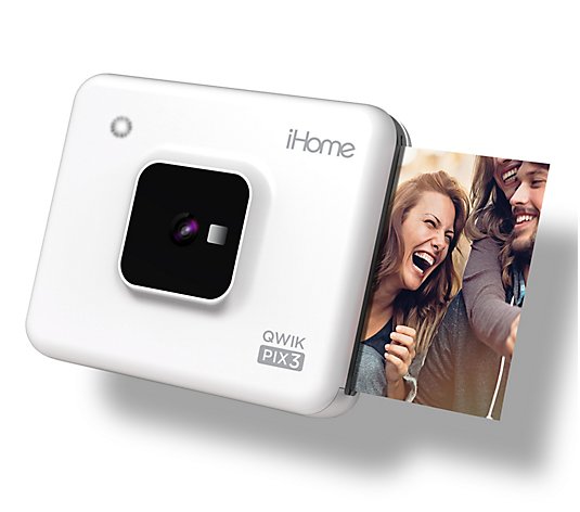 iHome Instant 2-in-1 Square Camera and Printer