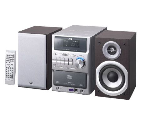 JVC UXG50 240 Watt 5-Disc Micro Component System - QVC.com