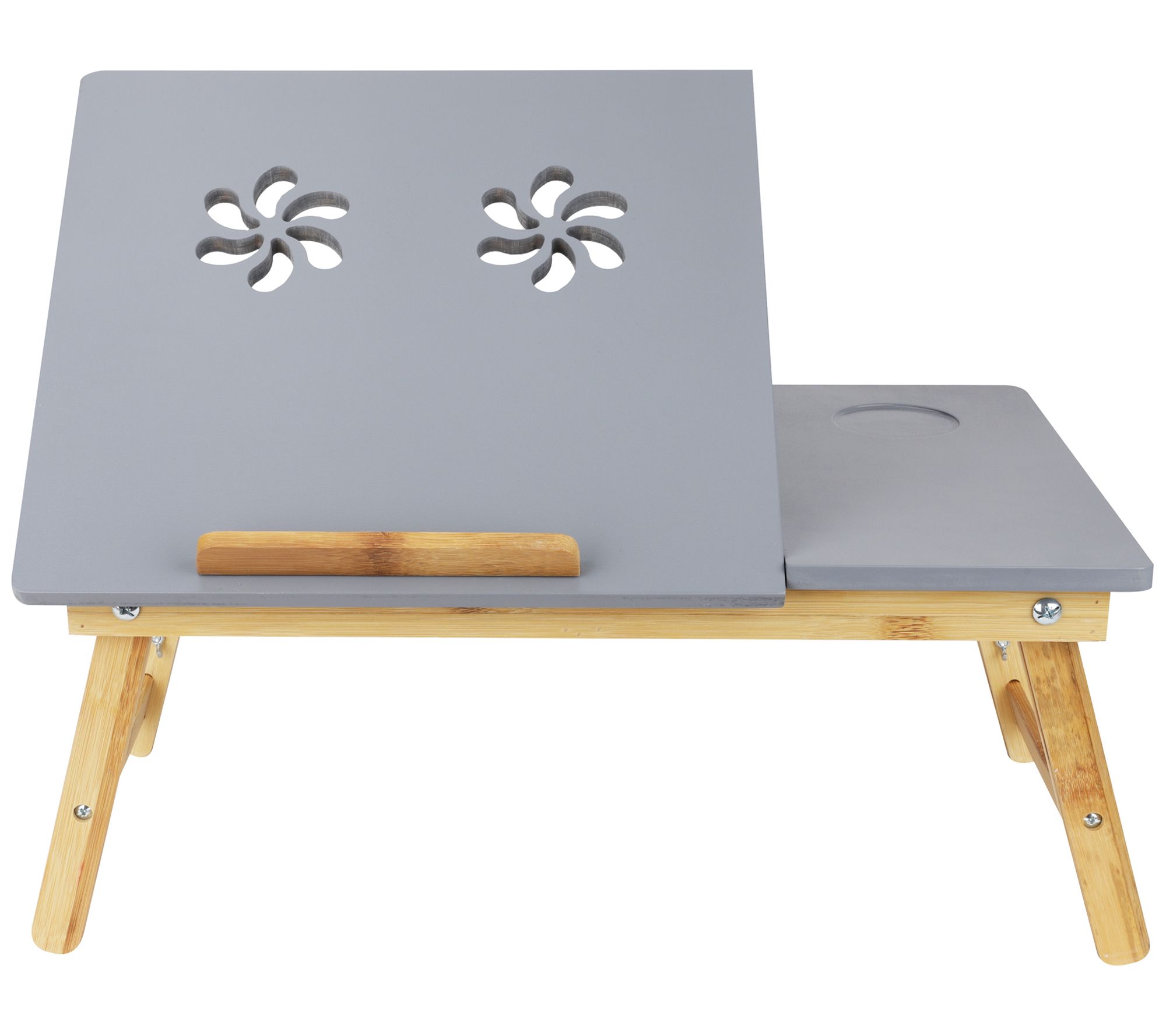 Mind Reader Laptop Coolpad Flip Top AdjustableLaptop Desk