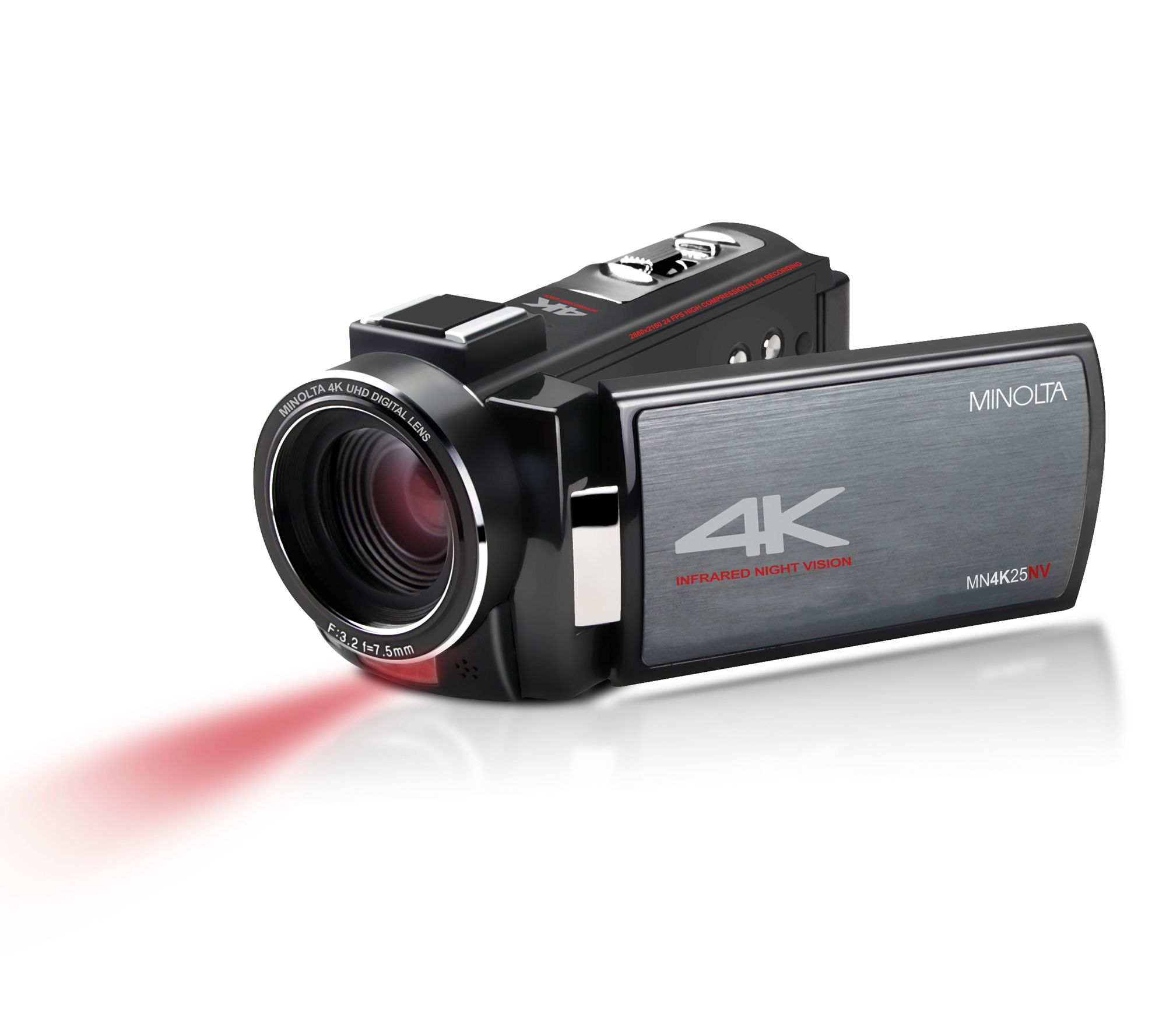 Minolta MN4K25NV 4K Ultra HD/30 MP Night Vision Camcorder