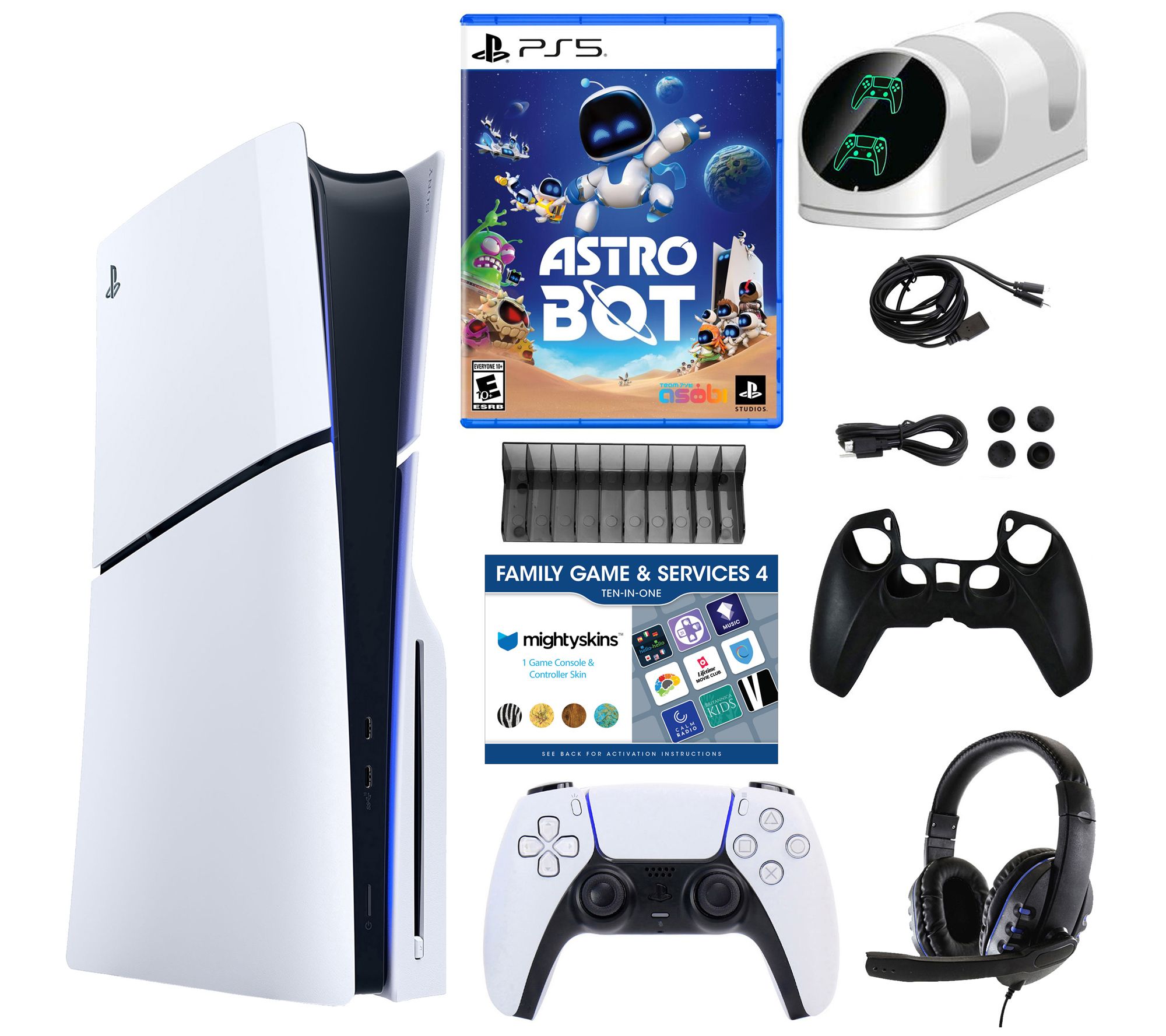 PS5 Slim Disc 1TB Console with Astro Bot Bundle