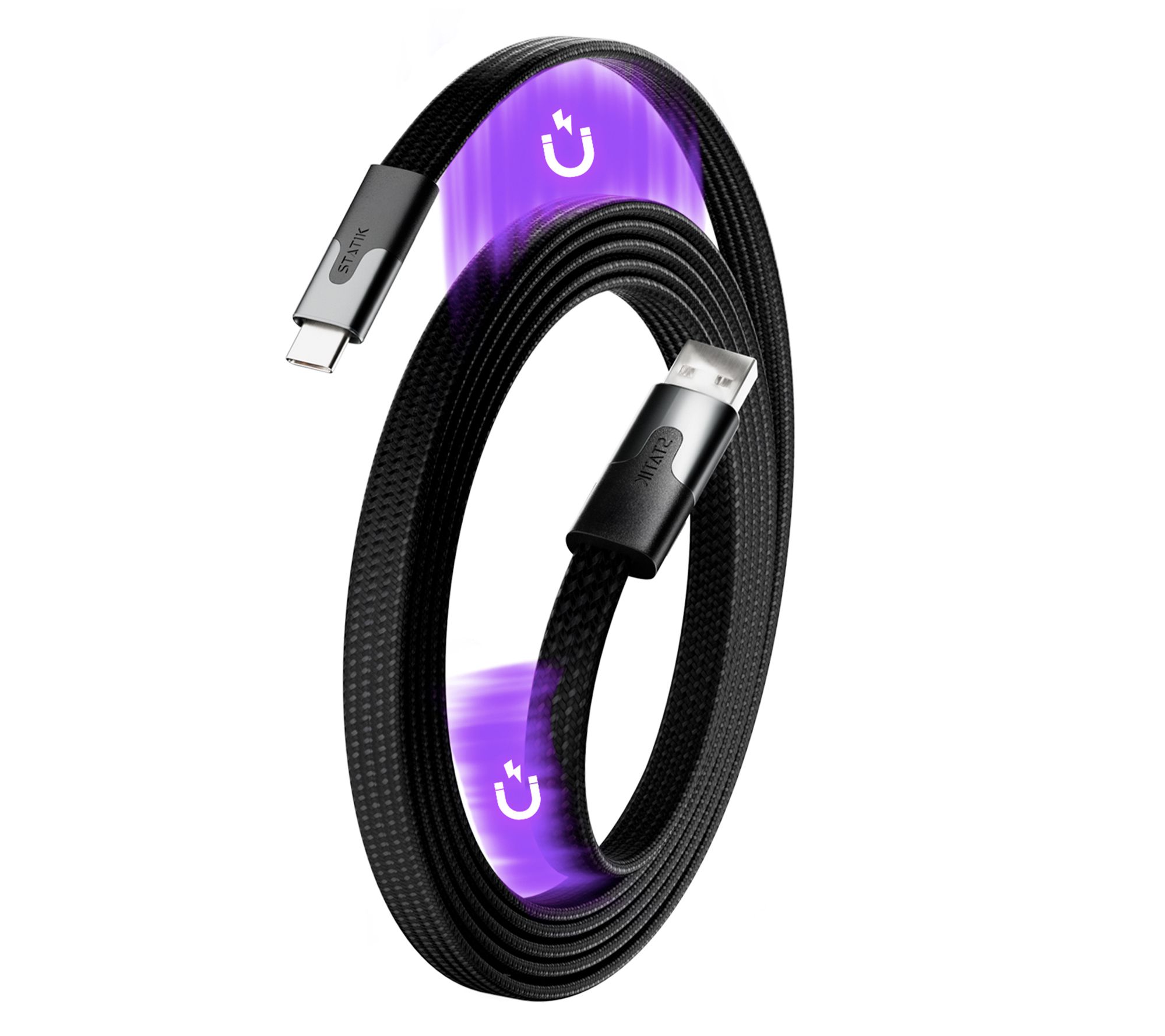 Statik MagStack Slim 1m USB-A to USB-C Cable