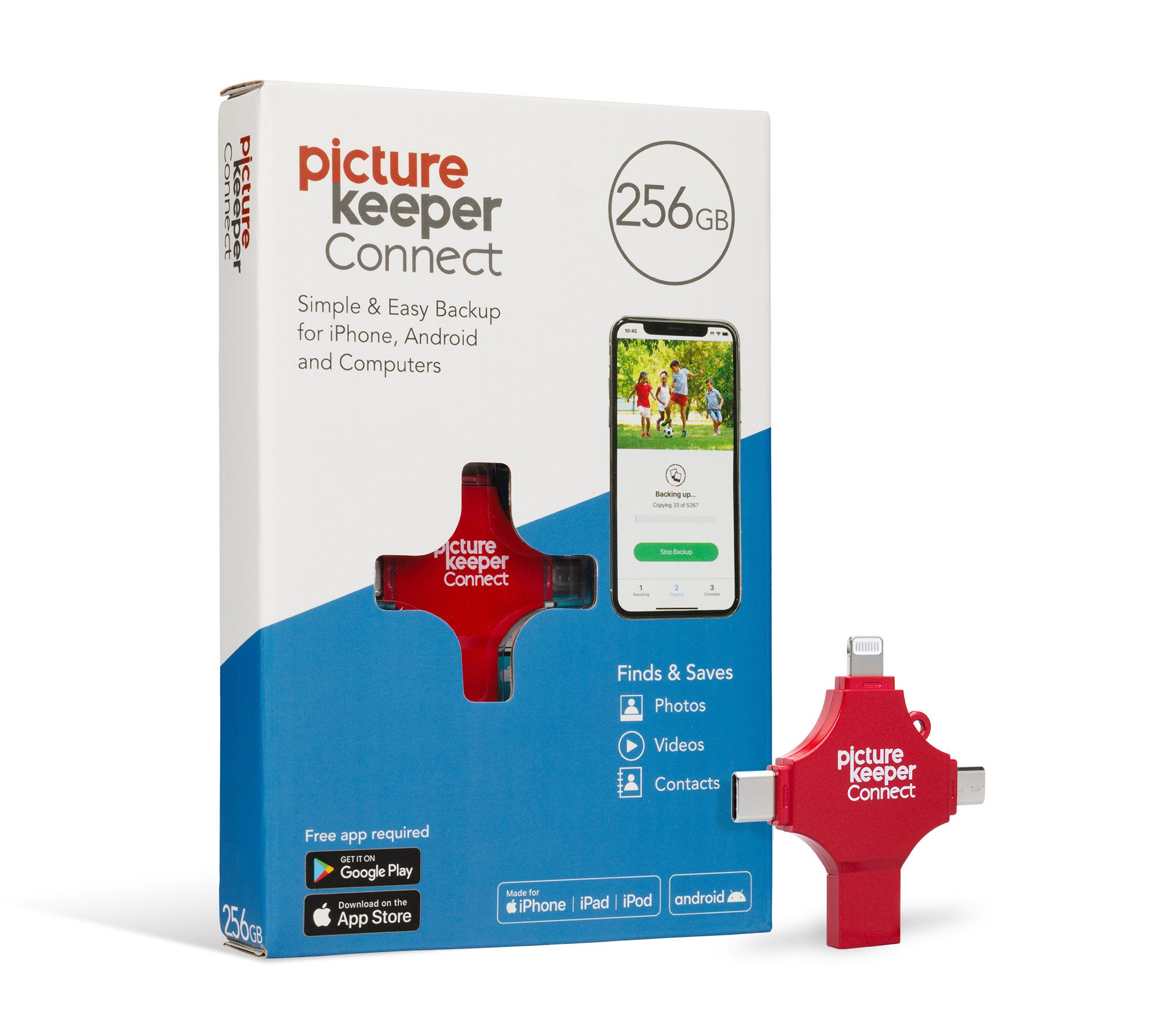  Picture Keeper Connect 256GB Storage Saver Device