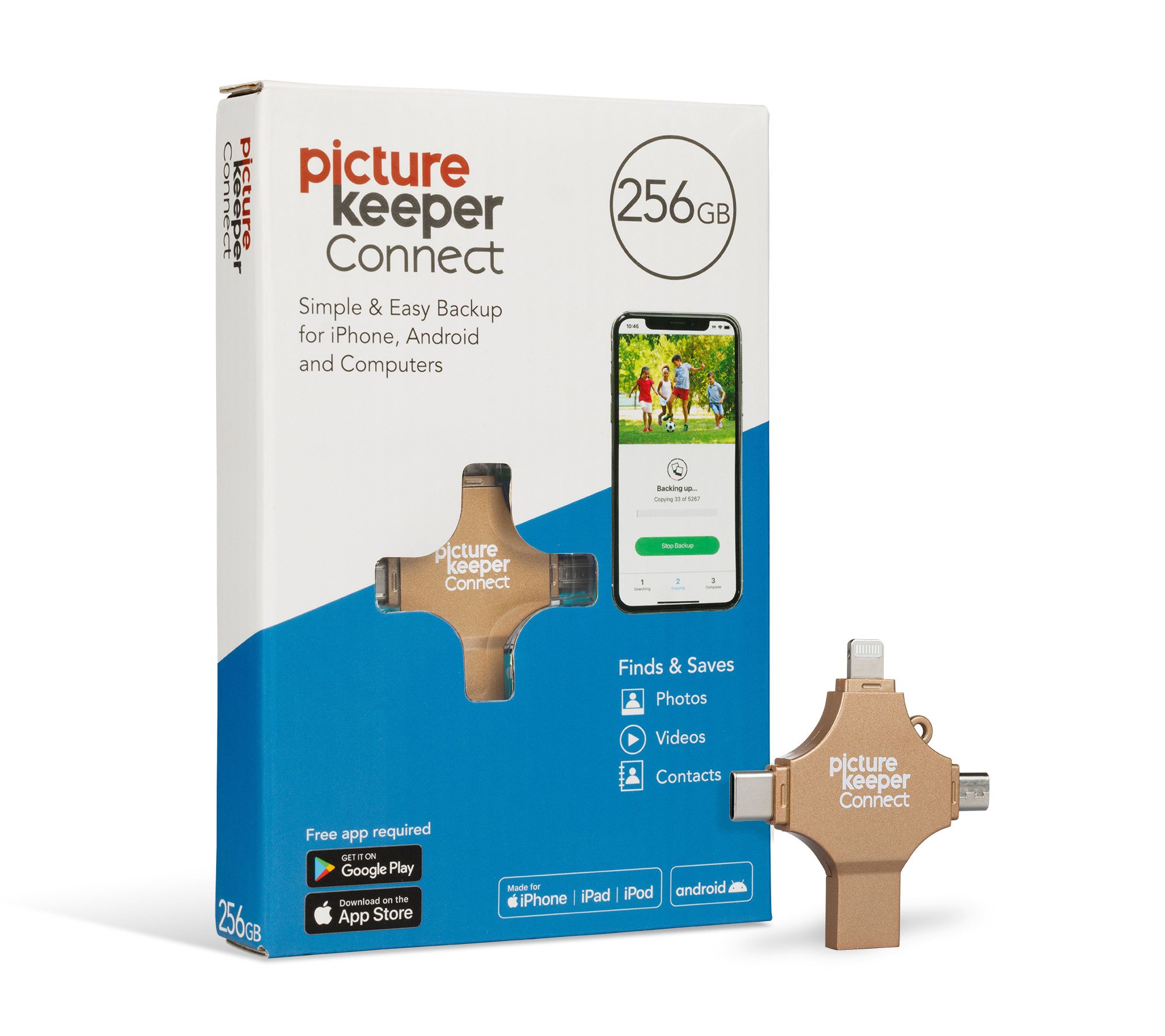 Picture Keeper Connect 256GB Storage Saver Device