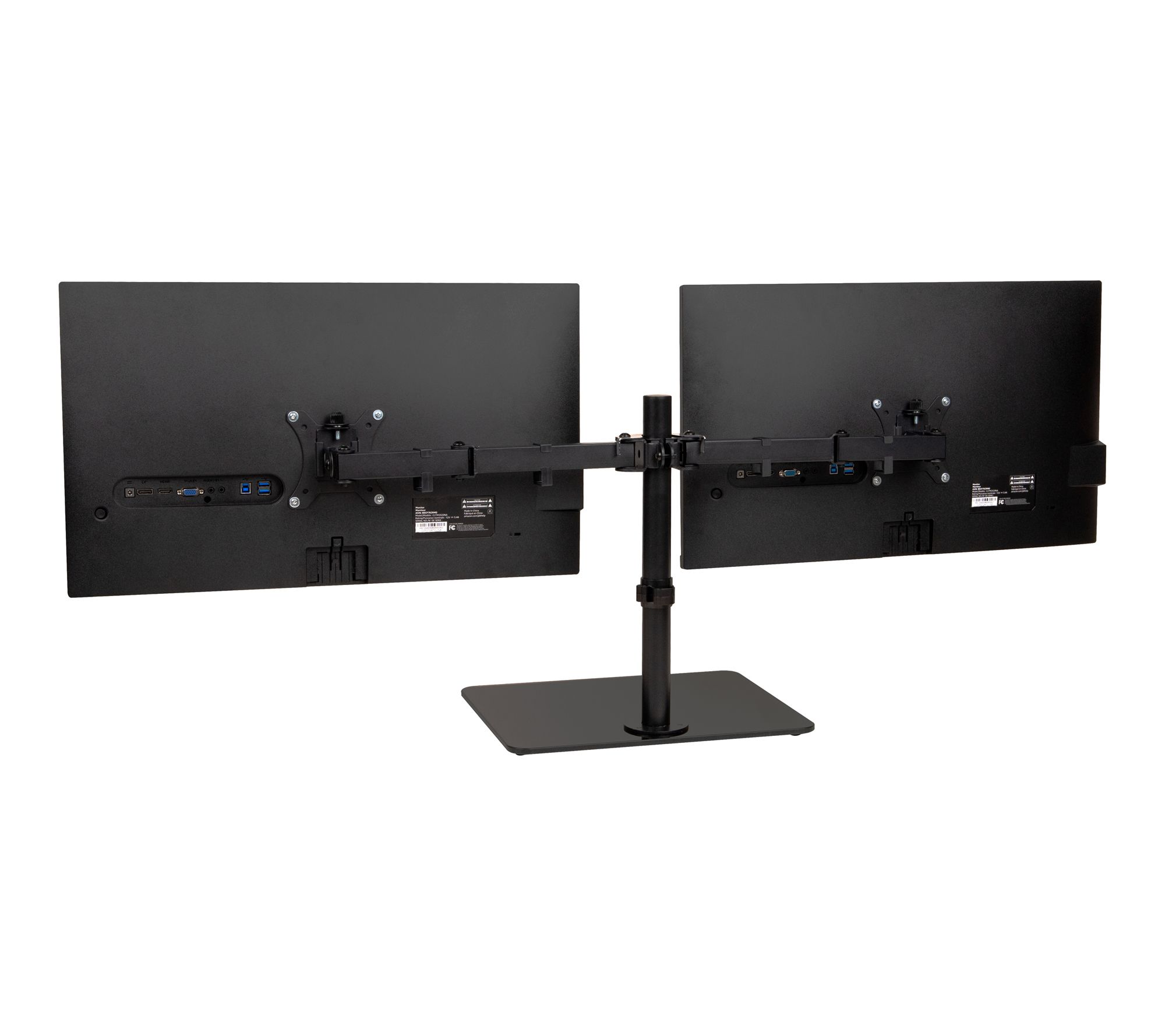 Mind Reader Freestanding Dual Monitor Desk Mount for 13-32