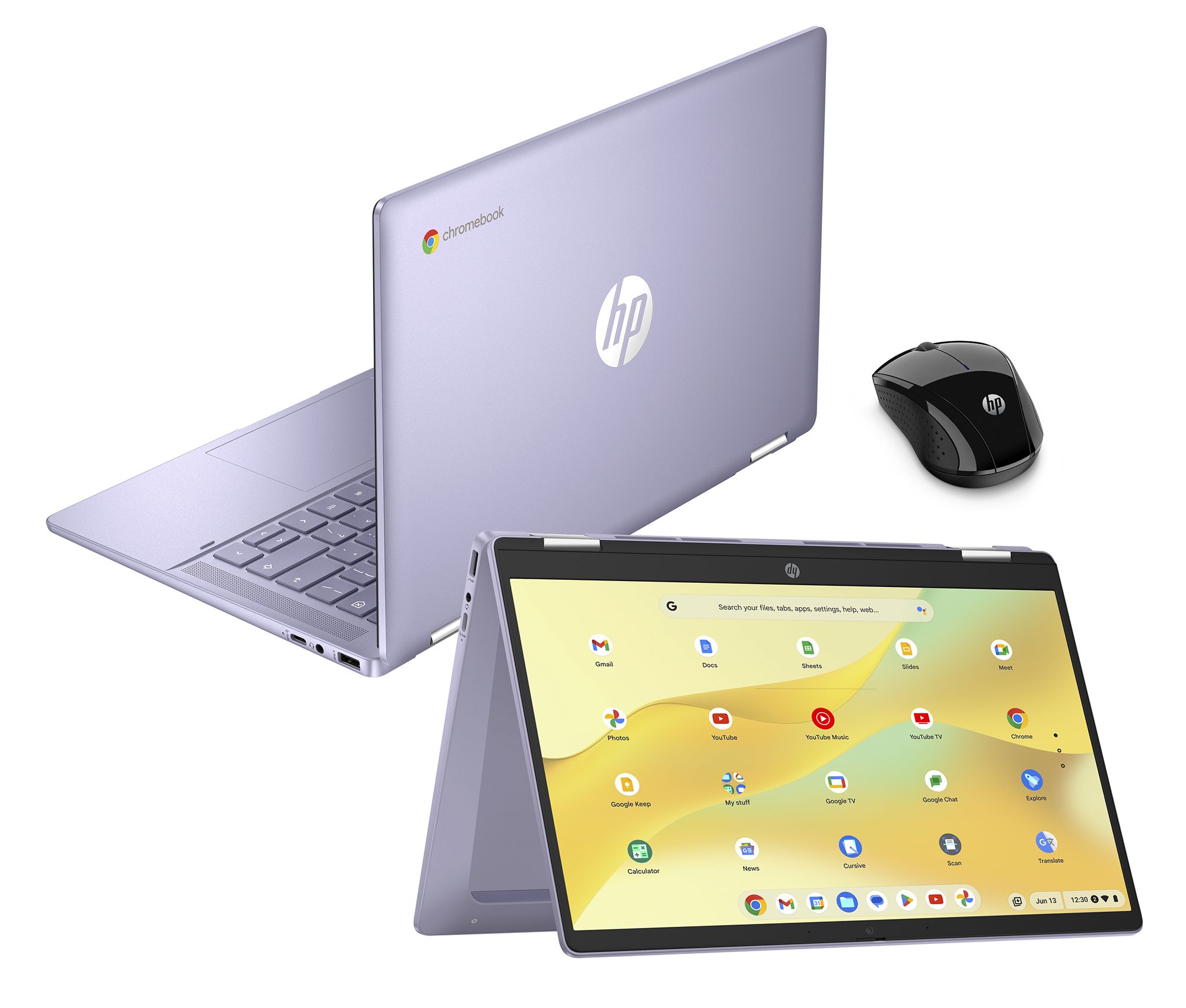 HP 14" Touch 2-in-1 Laptop Chromebook Intel 4GB RAM 128GB SSD