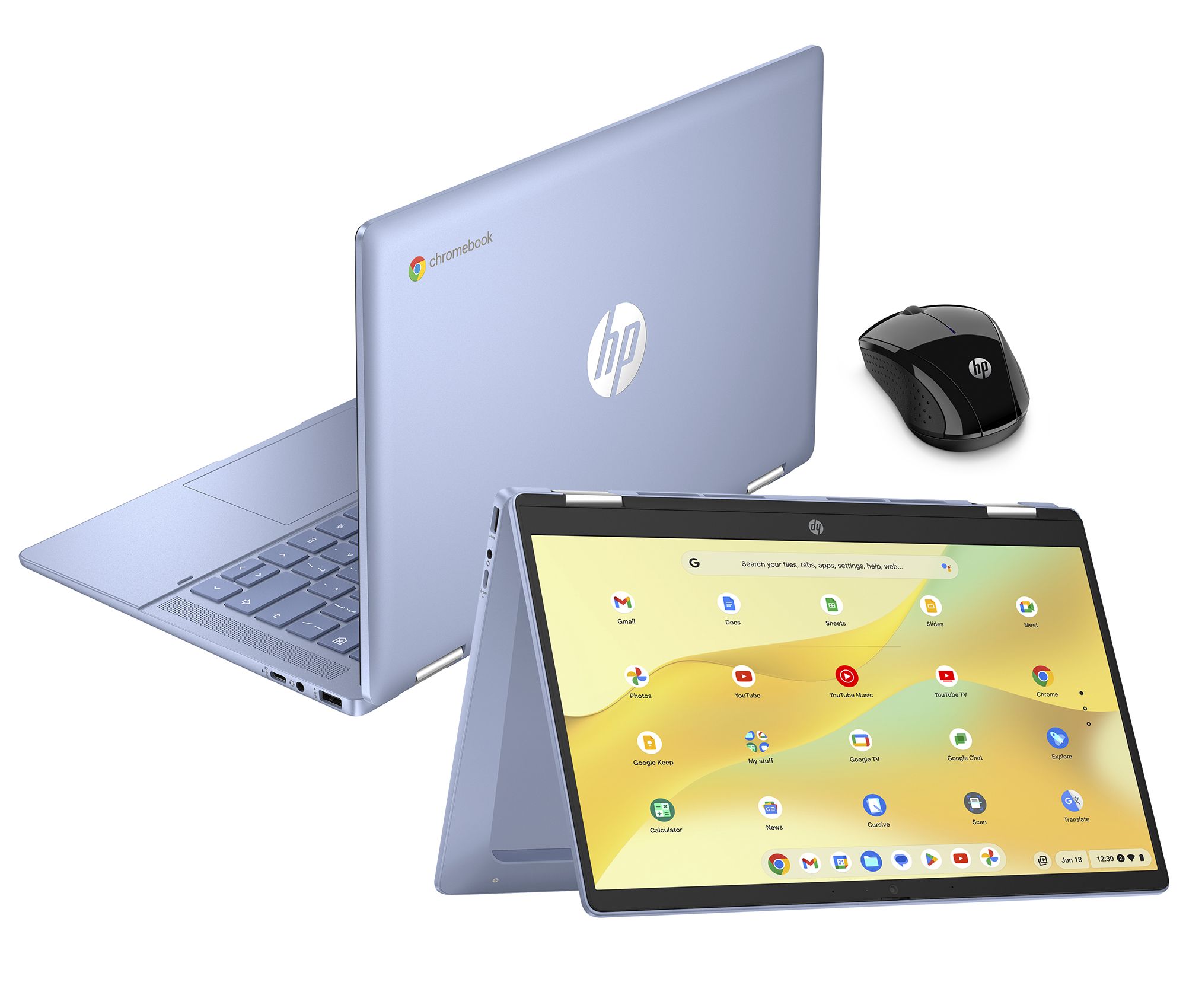 HP 14" Touch 2-in-1 Laptop Chromebook Intel 4GB RAM 128GB SSD