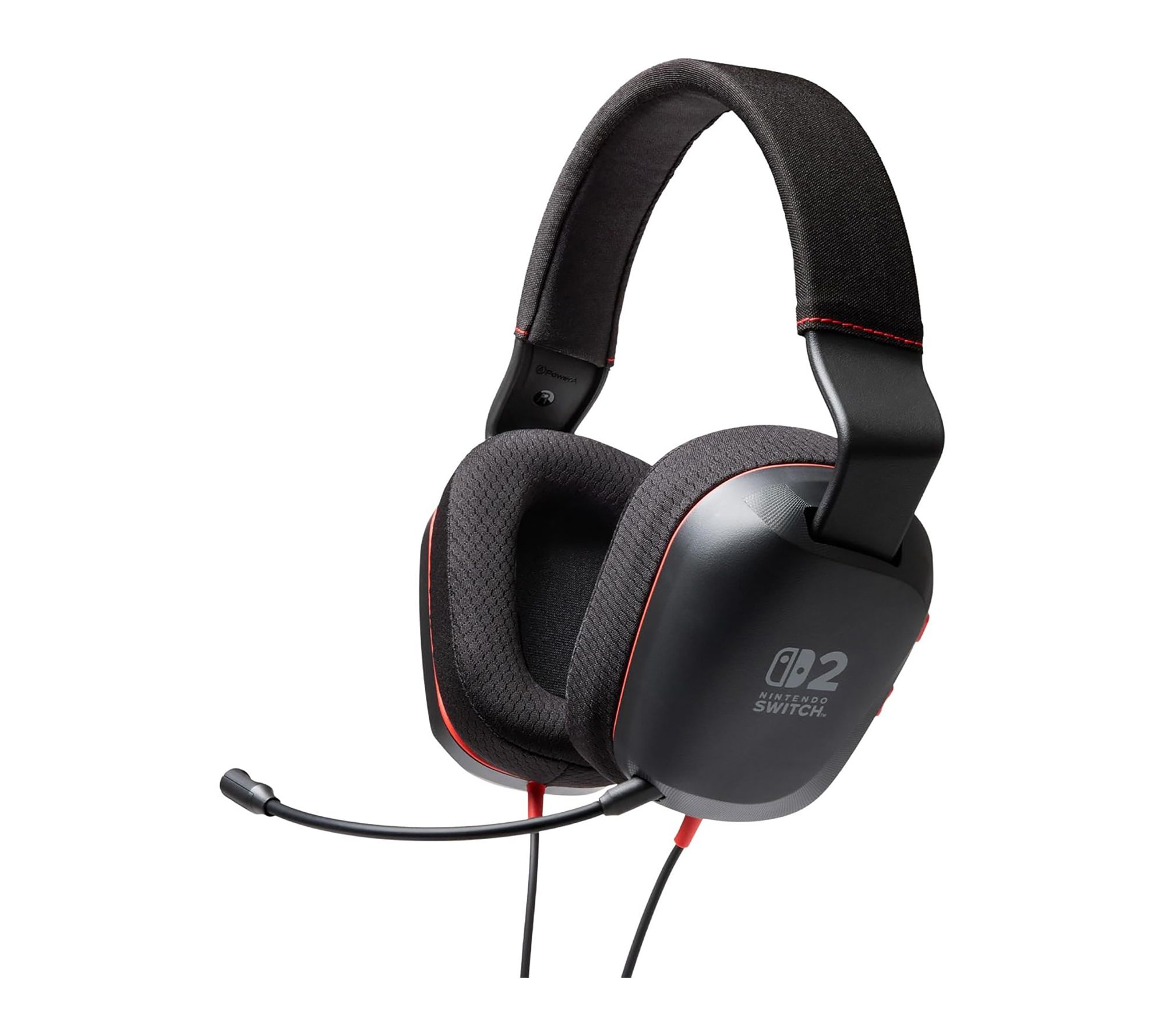 PowerA Wired Stereo Headset Black for Nintendo Switch 2