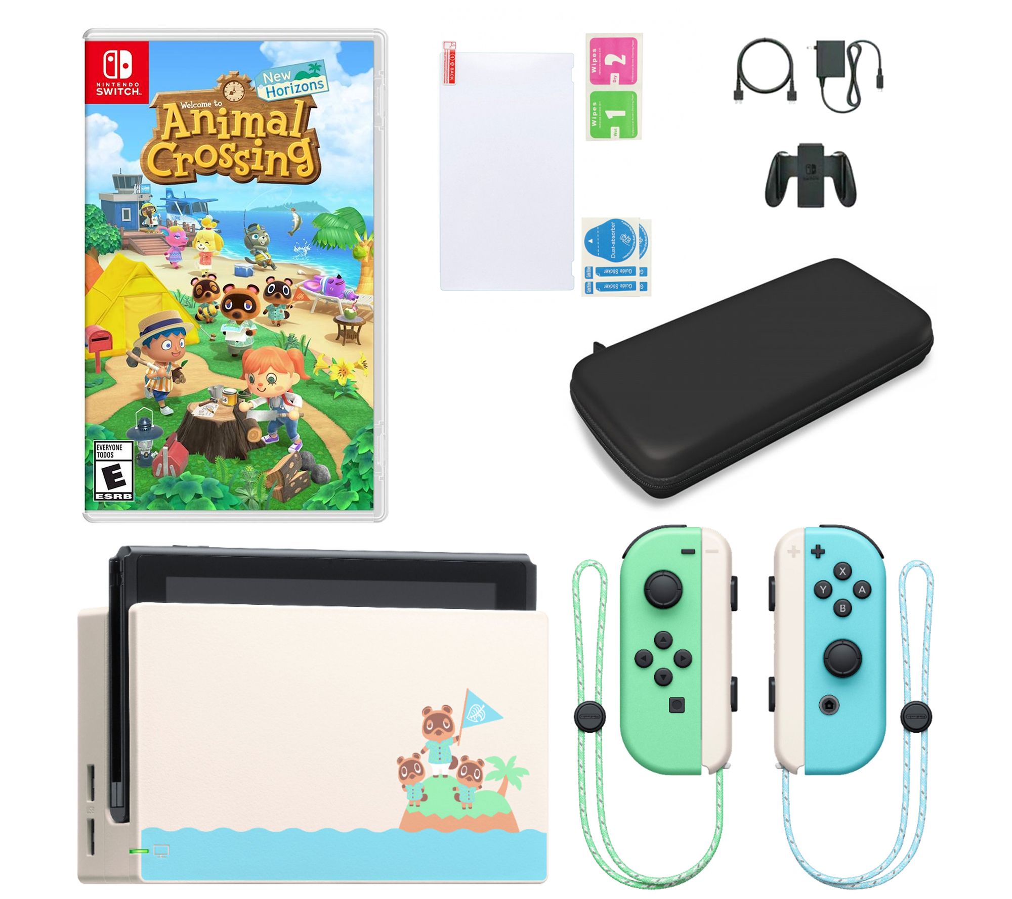 switch with animal crossing bundle