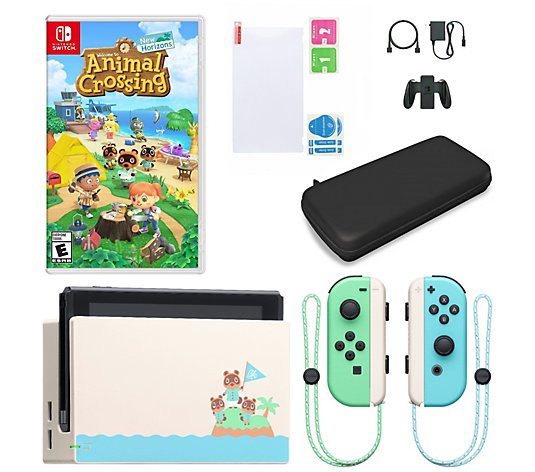 Nintendo Switch New Horizions Bundle w/ AnimalCrossing