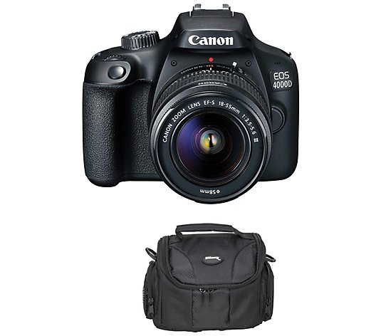 Canon EOS 4000D/Rebel T100 Digital SLR Camera w/18-55mm Lens