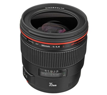 Canon EF 35mm f/1.4L USM Wide-Angle Lens - QVC.com