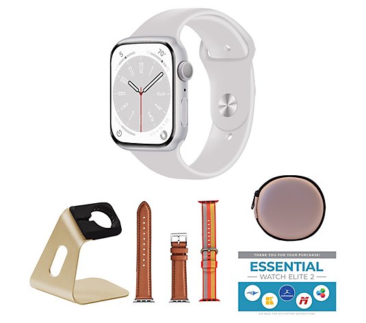 Apple Watch SE 2nd Gen GPS 40mm M/L Smartwatch/ Accessories