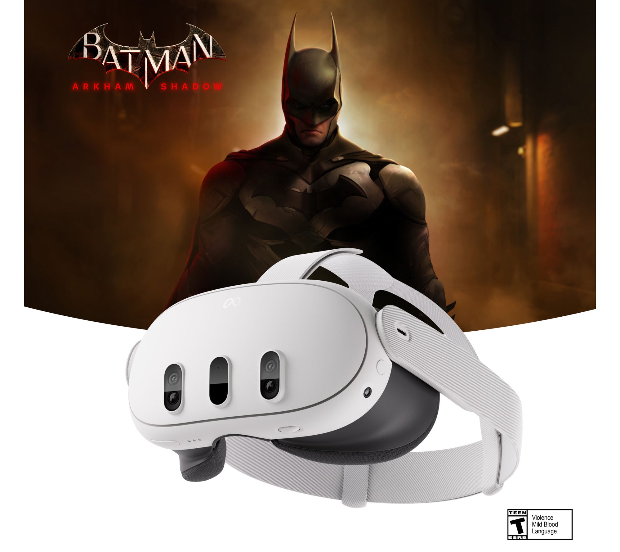 Meta Quest 3-512GB-Batman: Arkham Shadow & 3MTHMeta Quest+