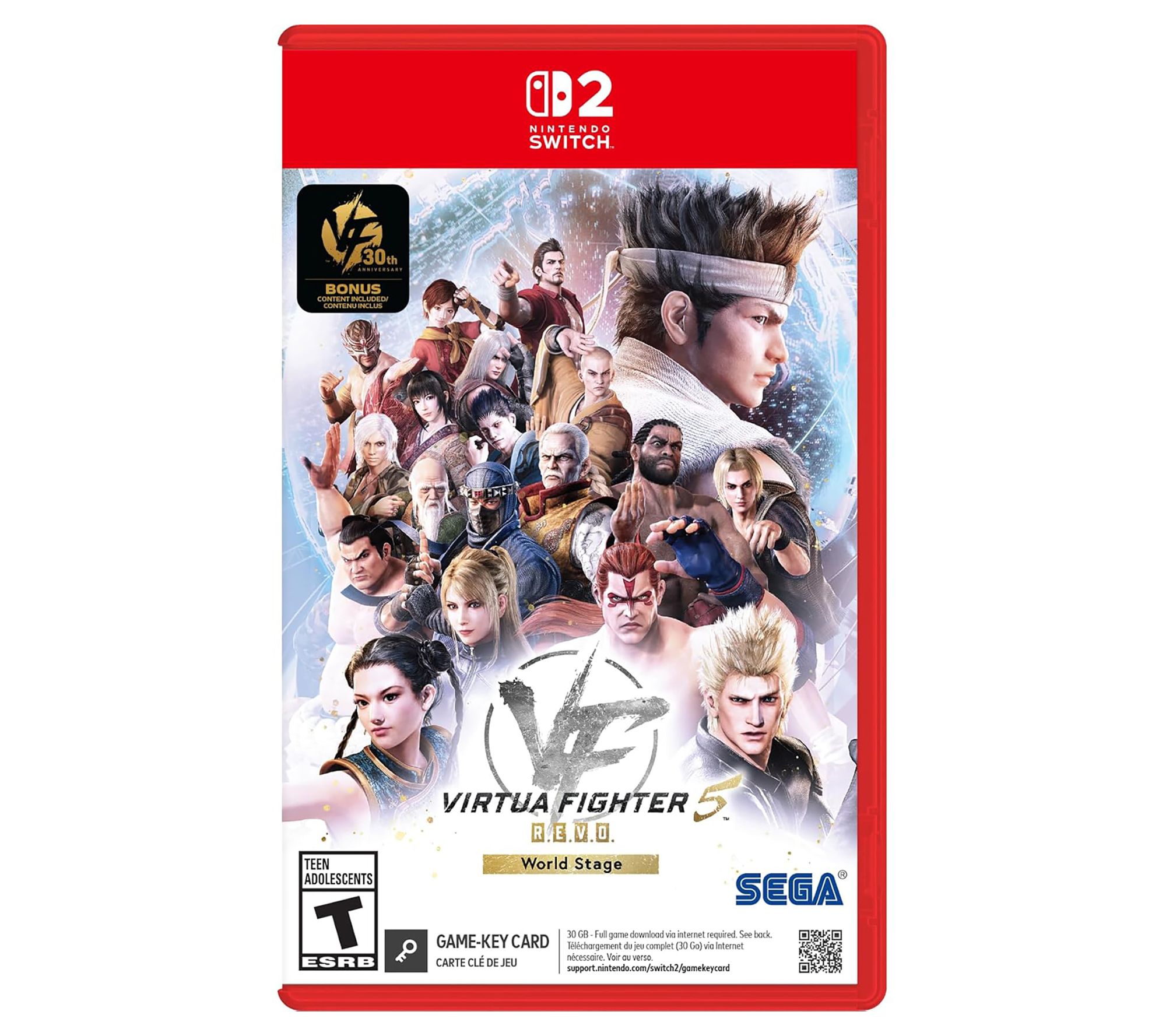 Virtua Fighter 5 R.E.V.O. World Stage 30th Anniv.(Game-Key Car