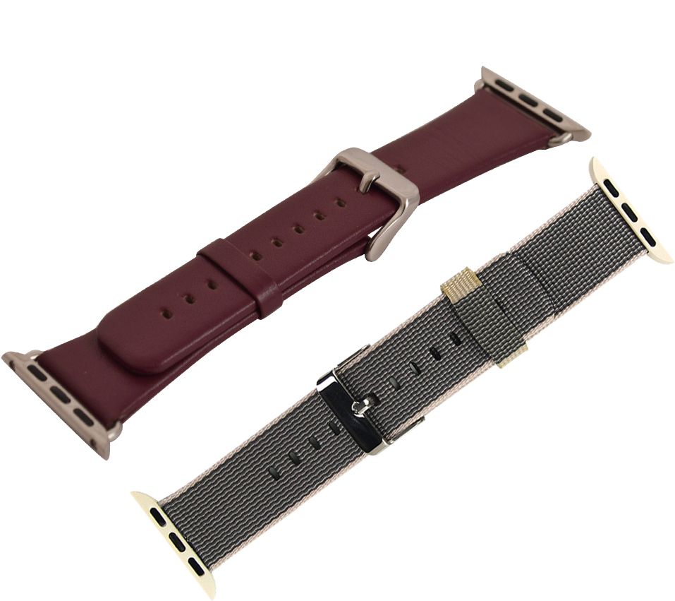Digital Gadgets 2-Pack Replacement Bands for Apple Watch 42mm