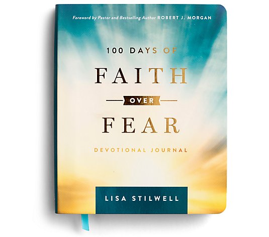 DaySpring 100 Days Of Faith Over Fear Devotional Journal