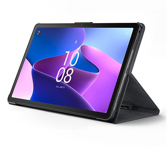 All-NEW Lenovo Tab M10 Plus 10.6" 64GB Wi-Fi Tablet w/ Folio Case