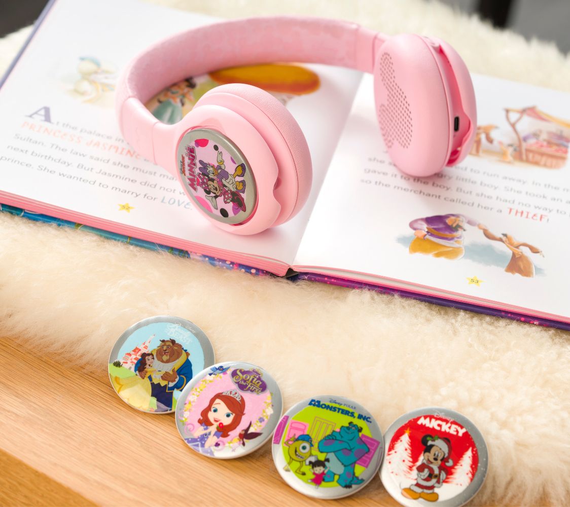 Disney 100 StoryPhones Bluetooth Kids Headphones & Story Shields