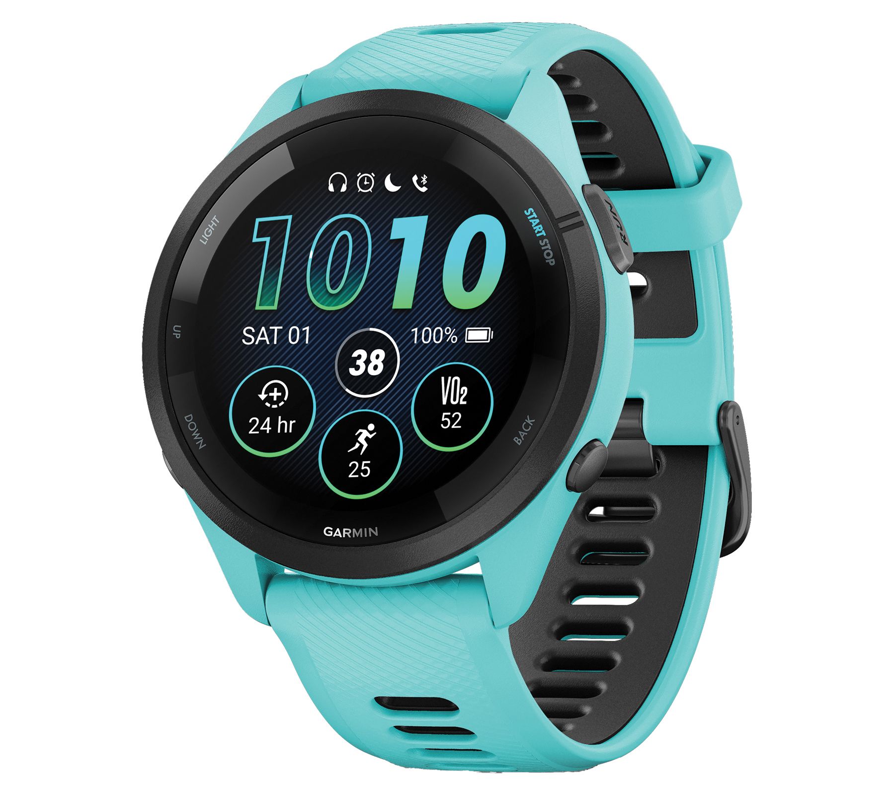 Garmin Forerunner 265 Running Smartwatch w/ Black Bezel