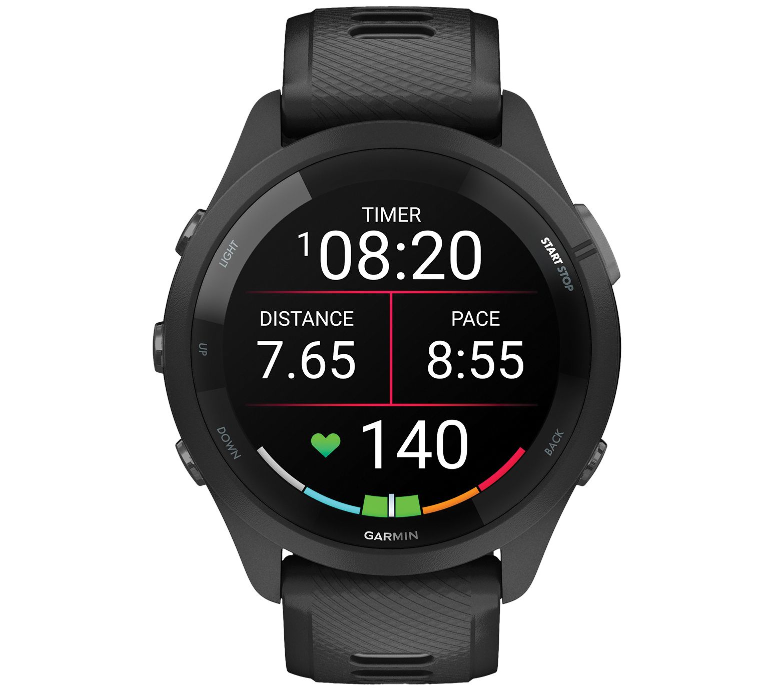Garmin Forerunner 265 Running Smartwatch w/ Black Bezel