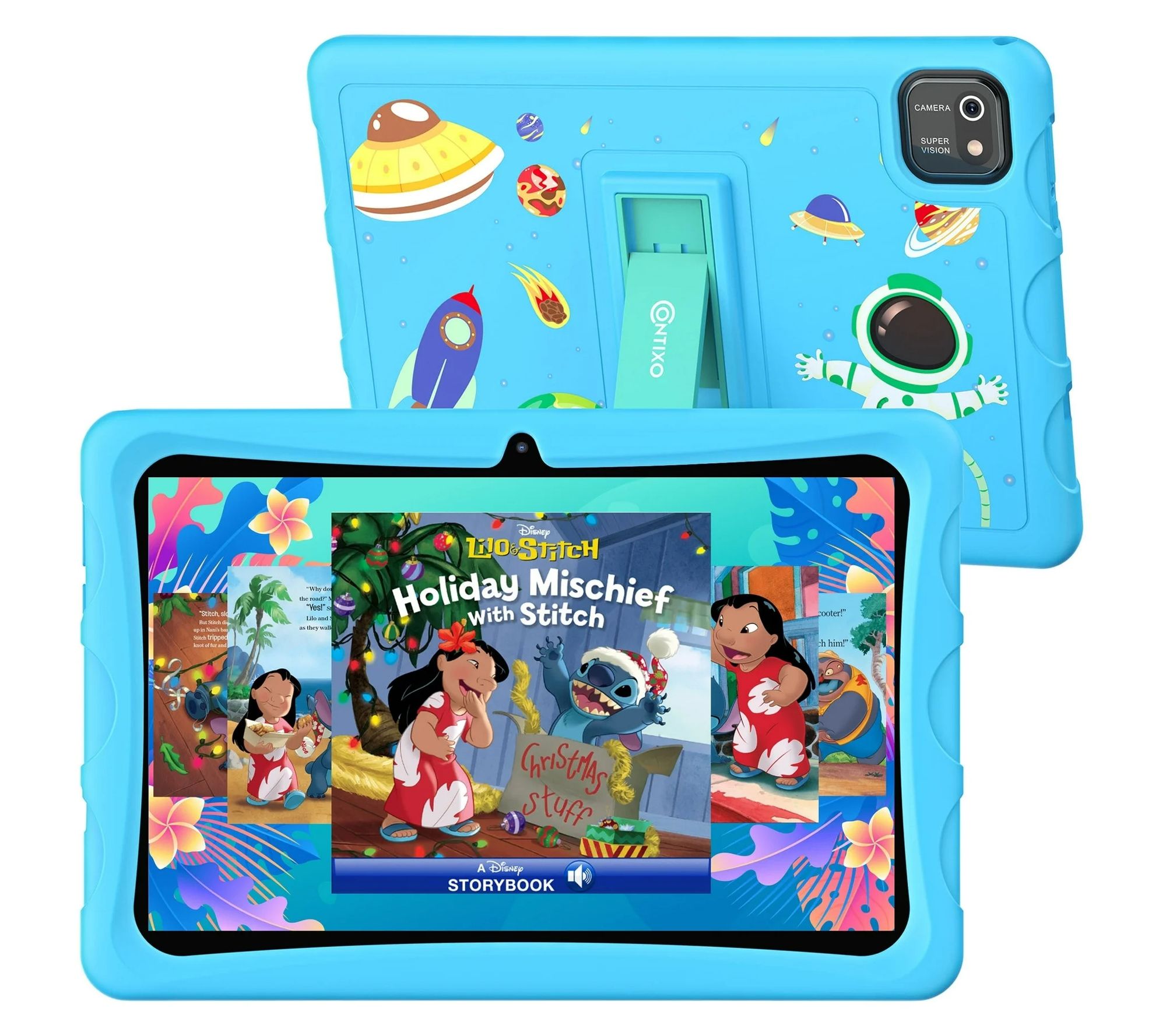 Contixo K103 10" Tablet Kid-Proof Case with Kickstand
