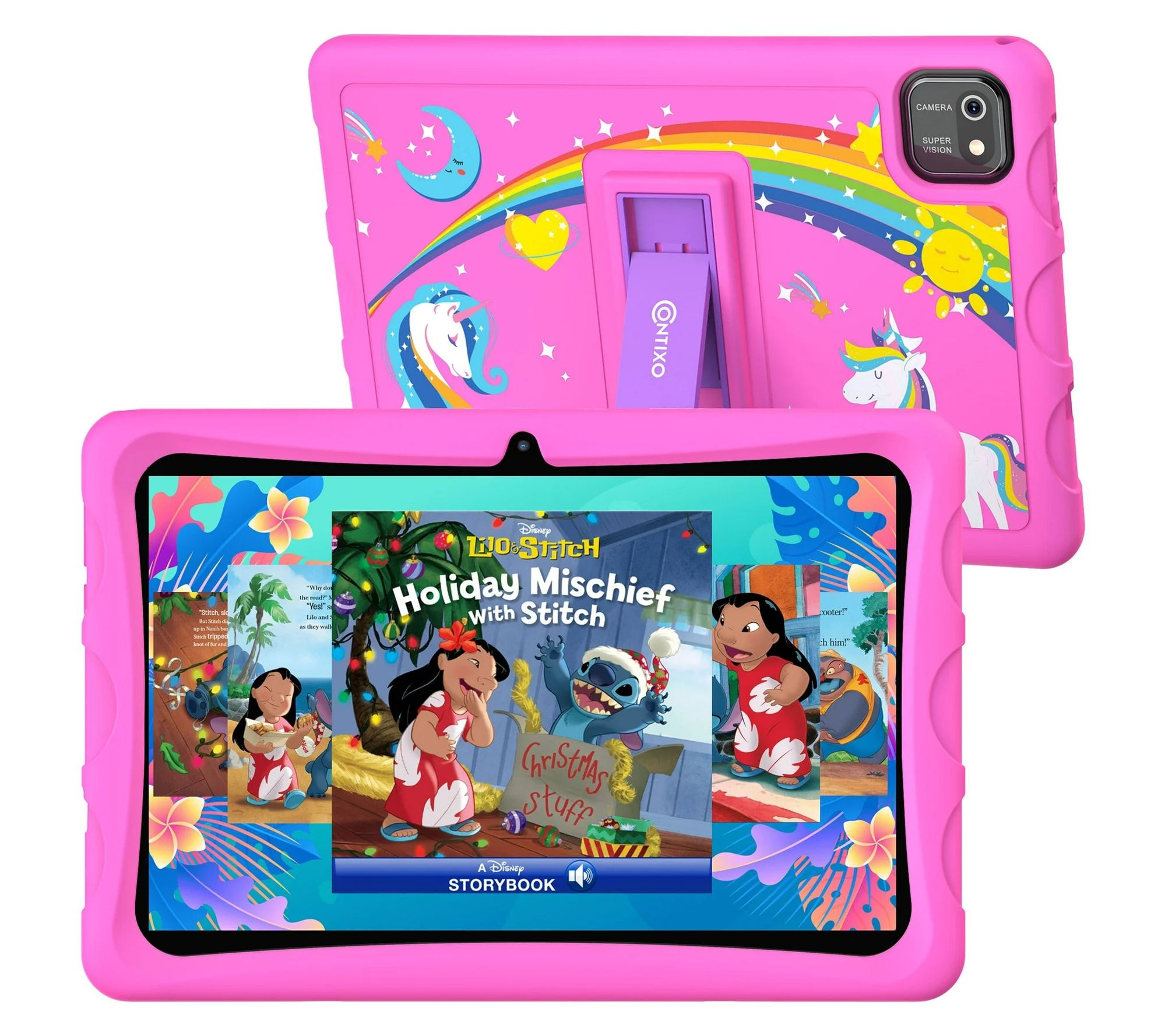 Contixo K103 10" Tablet Kid-Proof Case with Kickstand