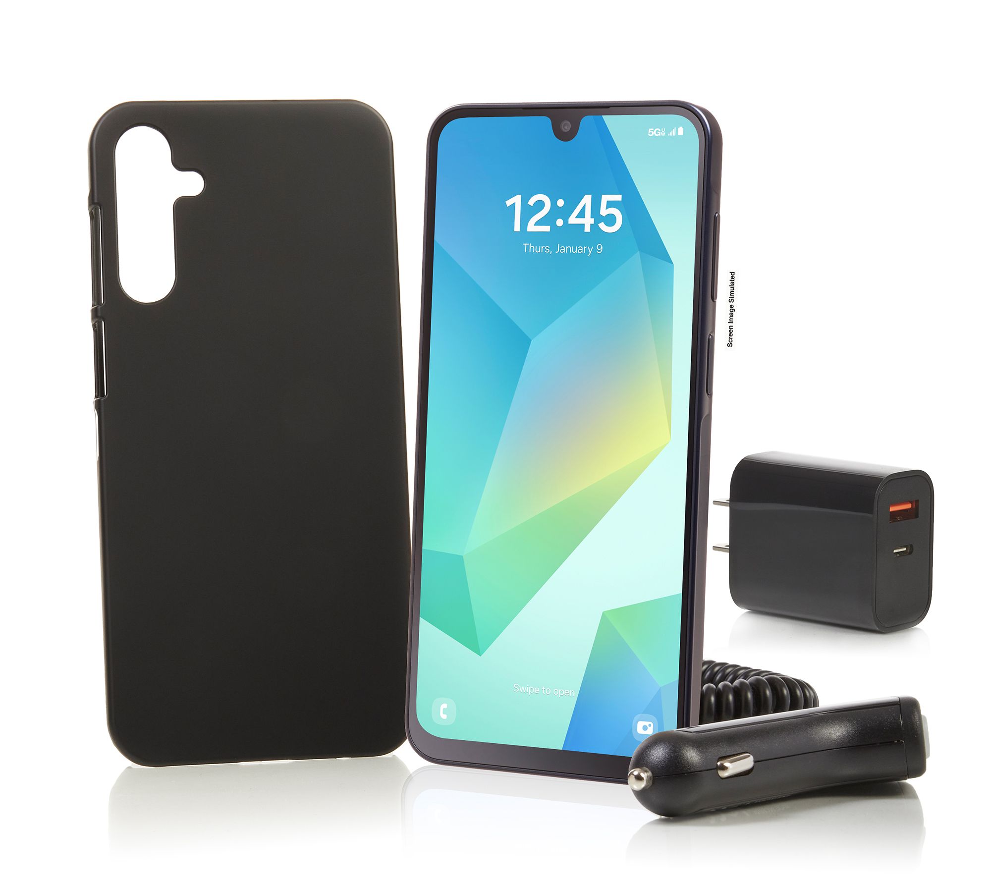 Tracfone 6.7" Samsung Galaxy A16 5G, 1500 Talk/Text/Data w/ Accessories