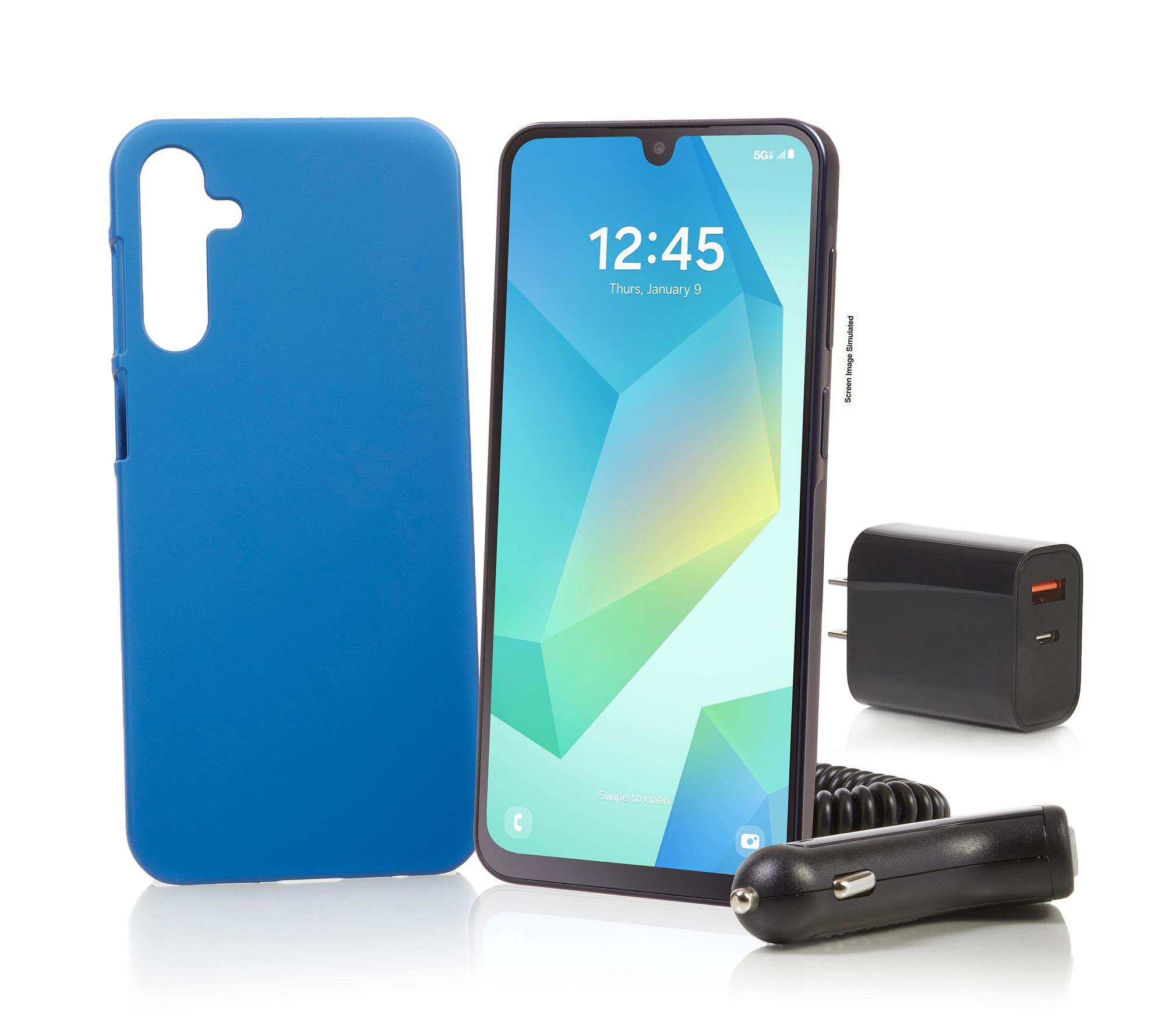Tracfone 6.7" Samsung Galaxy A16 5G, 1500 Talk/Text/Data w/ Accessories