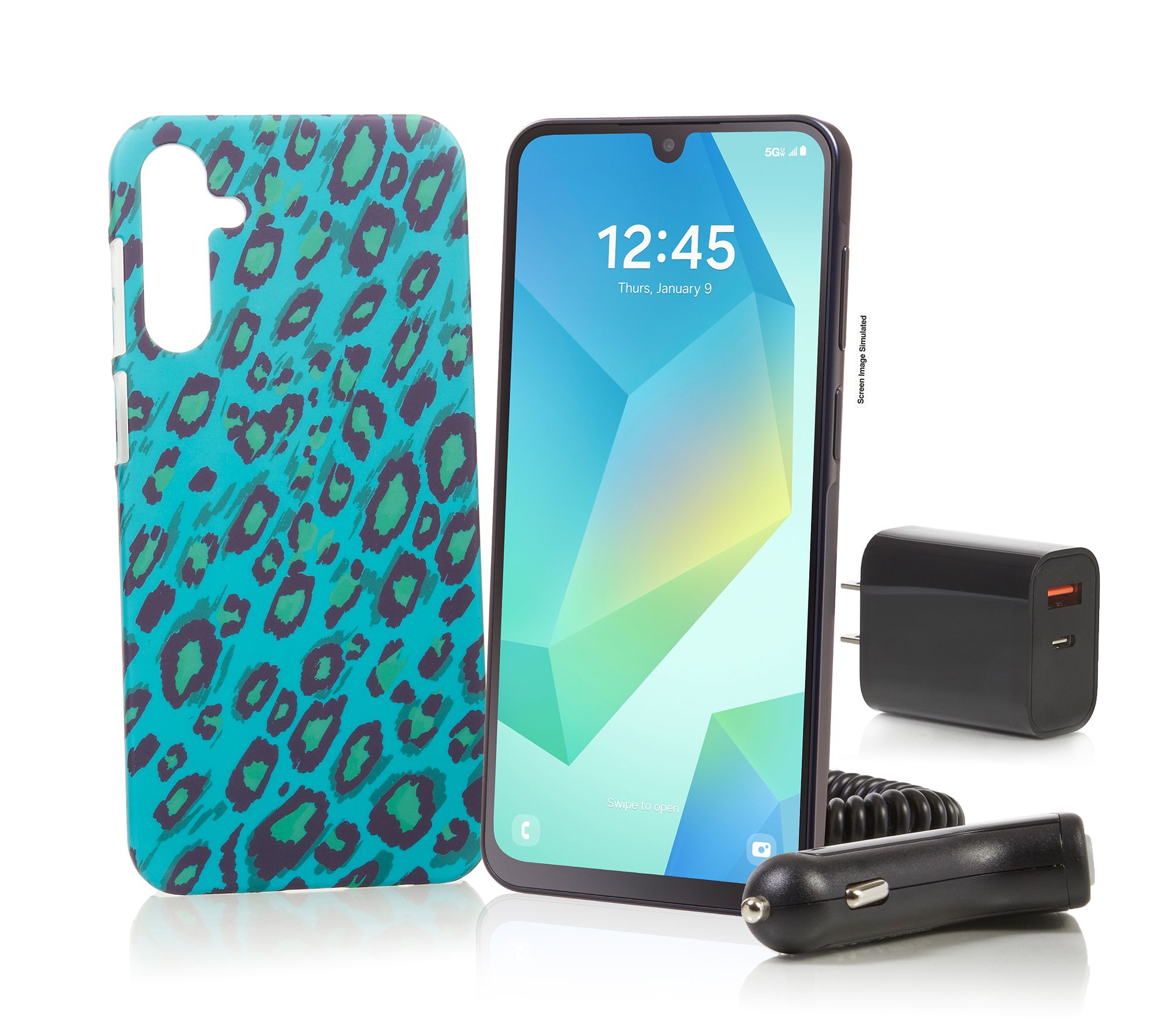 Tracfone 6.7" Samsung Galaxy A16 5G, 1500 Talk/Text/Data w/ Accessories