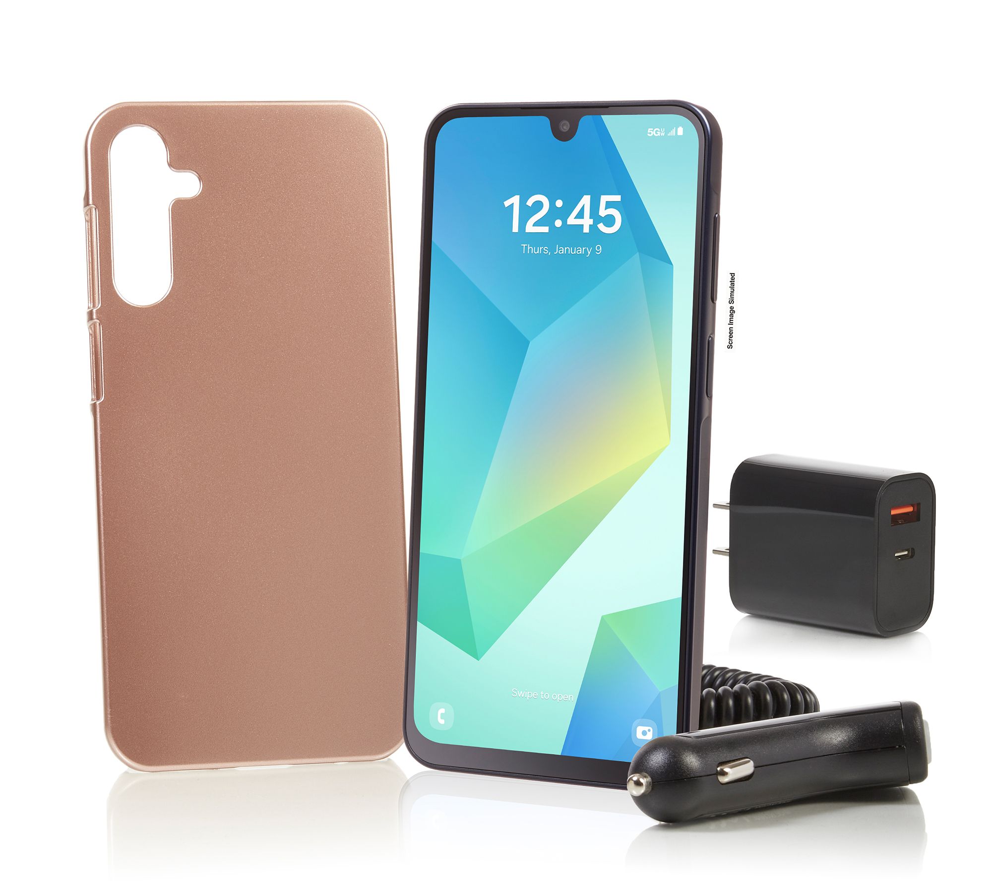 Tracfone 6.7" Samsung Galaxy A16 5G, 1500 Talk/Text/Data w/ Accessories