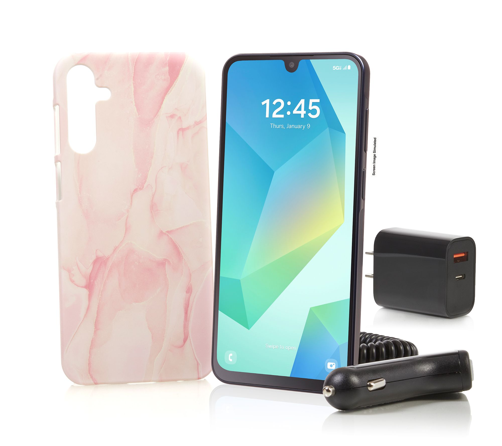 Tracfone 6.7" Samsung Galaxy A16 5G, 1500 Talk/Text/Data w/ Accessories