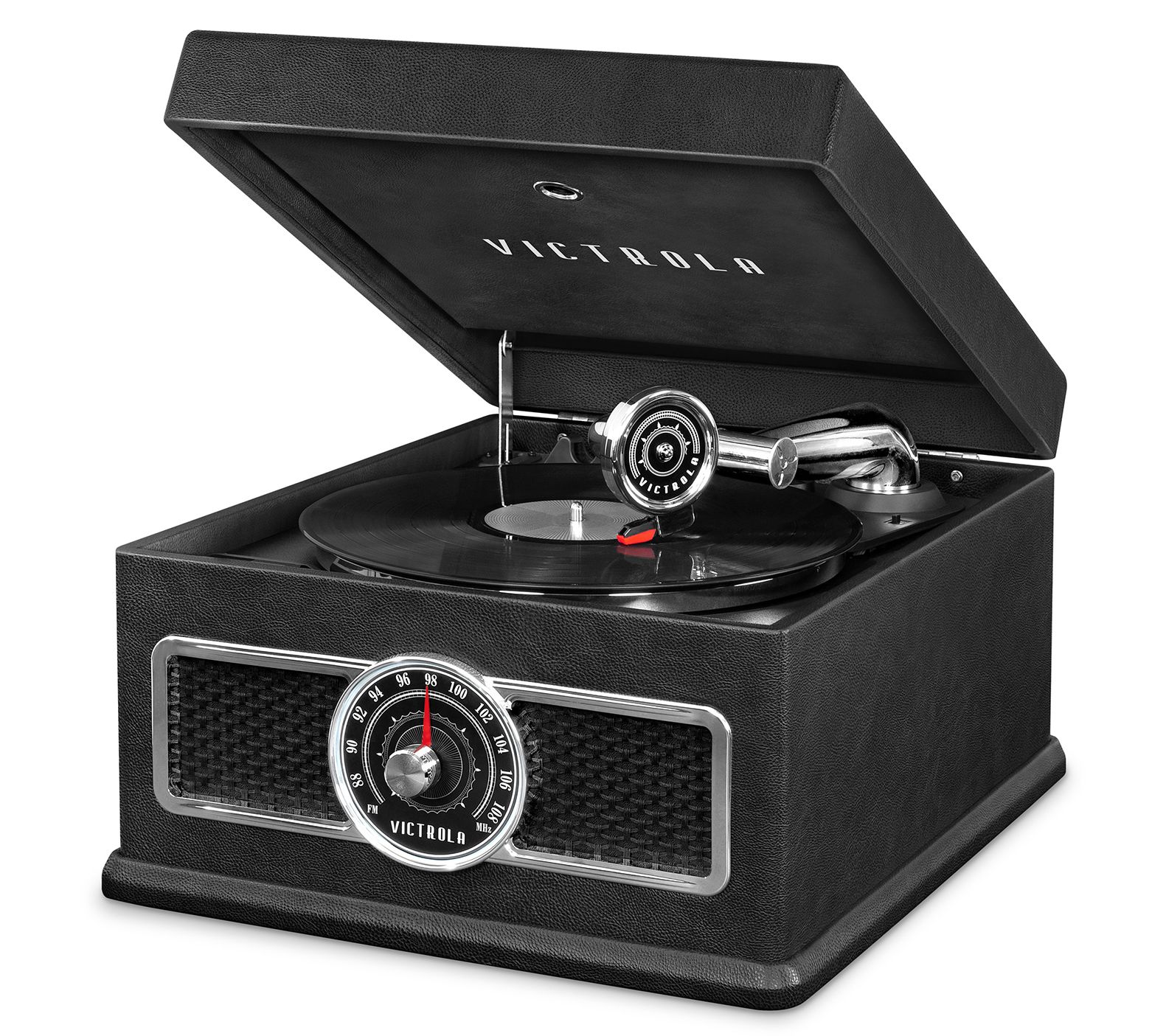 Victrola 5in1 Bluetooth Record Player w/ Turntable & Storag