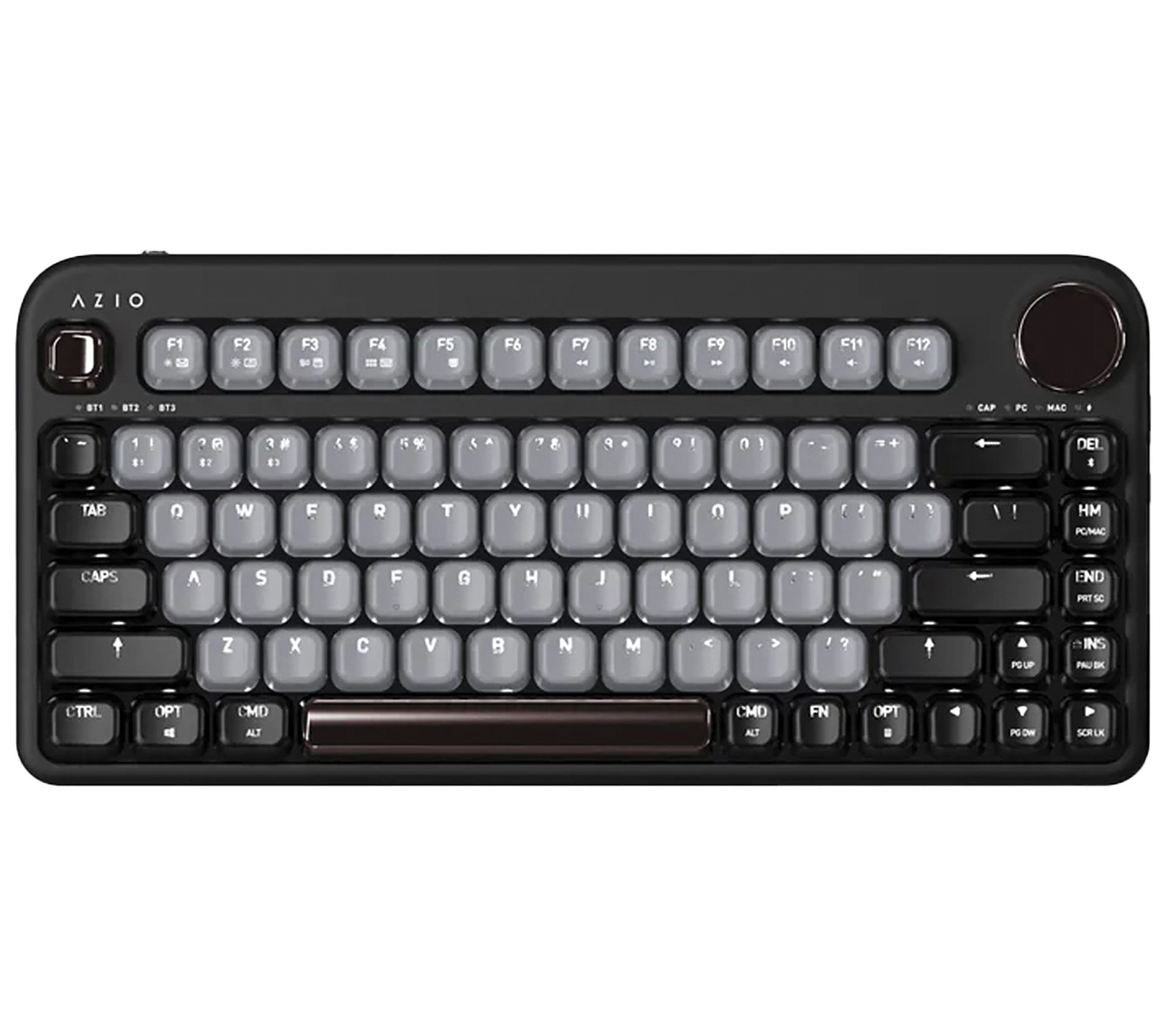 Azio IZO Blueto oth & USB Mecha nical Black Wil low Keyboard