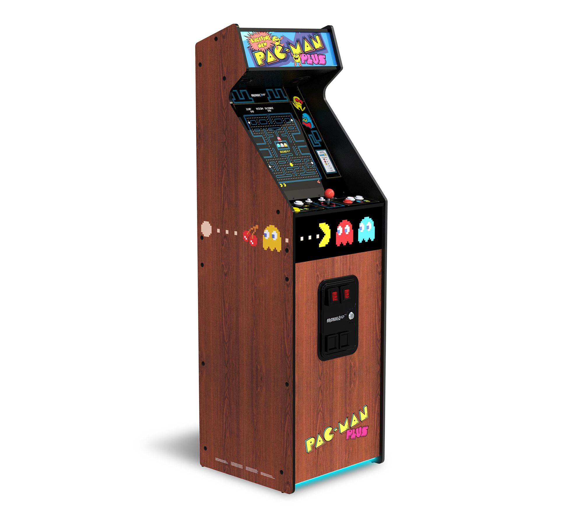 Arcade1Up PAC-MAN Plus Deluxe Arcade Machine - 14 Classic Game